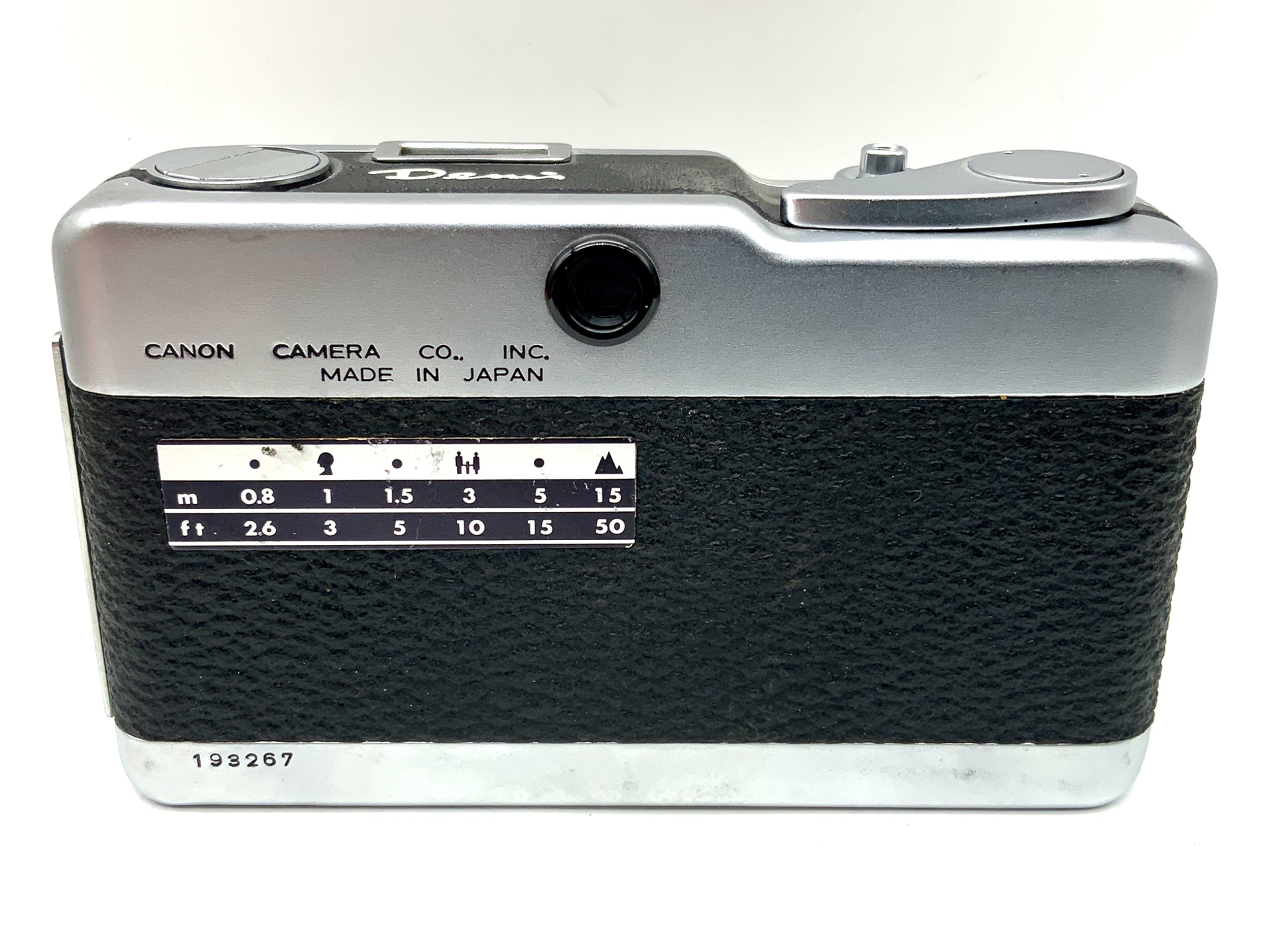 Canon Demi Sucherkamera mit Lens SH 28mm 1:2.8 !Beli Defekt! Analogkamera