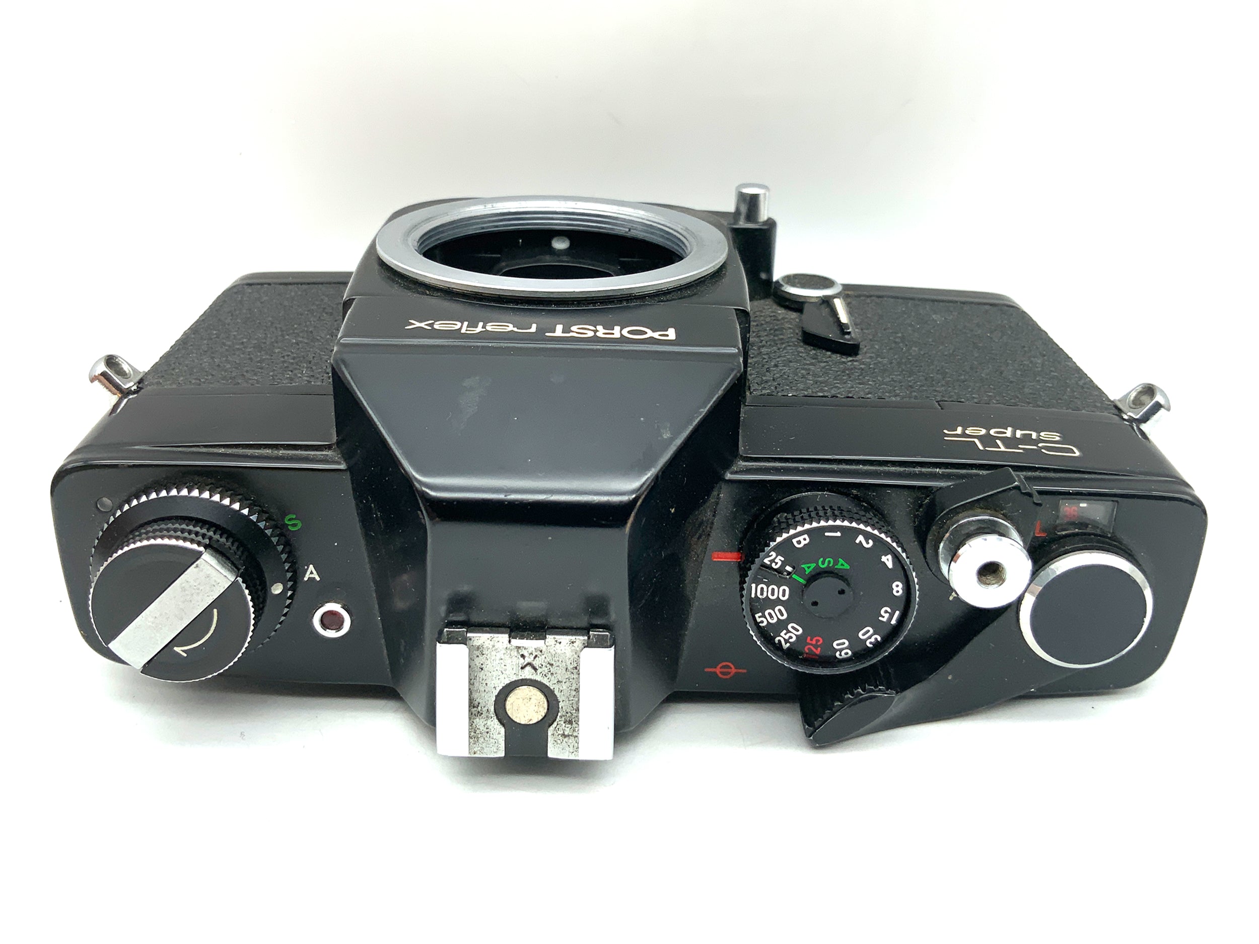 Porst reflex C-TL Super SLR 35mm Spiegelreflexkamera analog Body Gehäuse (M42)