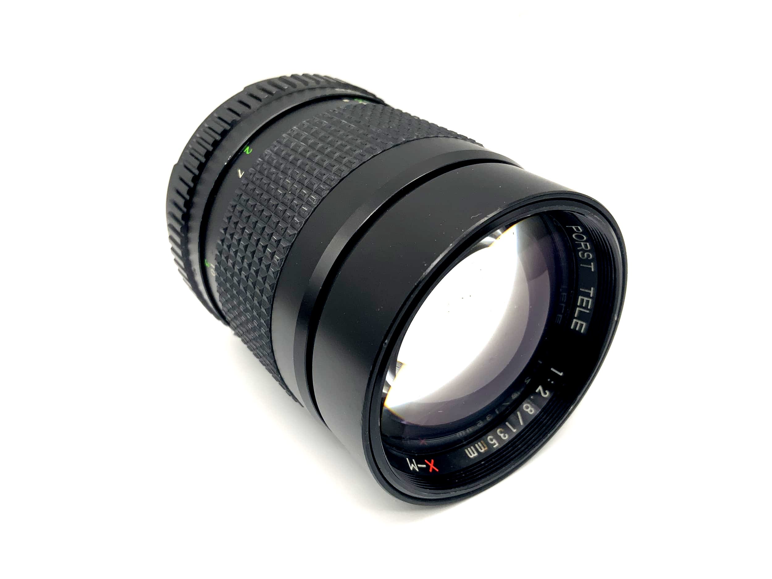 Porst 135mm 1:2.8 Objektiv X-M Tele GMC Macro Kamera Camera Lens (Fujica X)