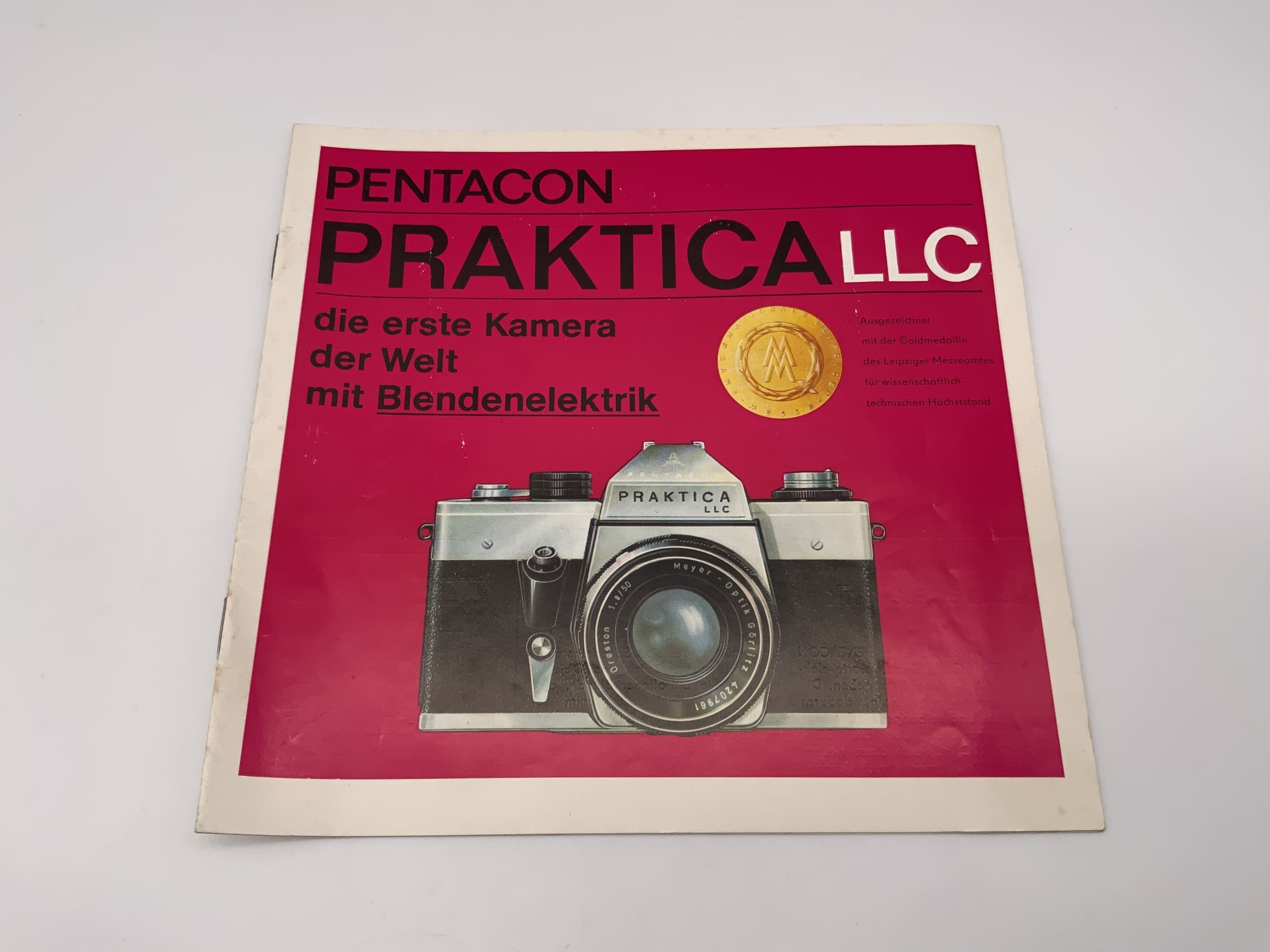 Pentacon Praktica LLC Broschüre Deutsch Magazin