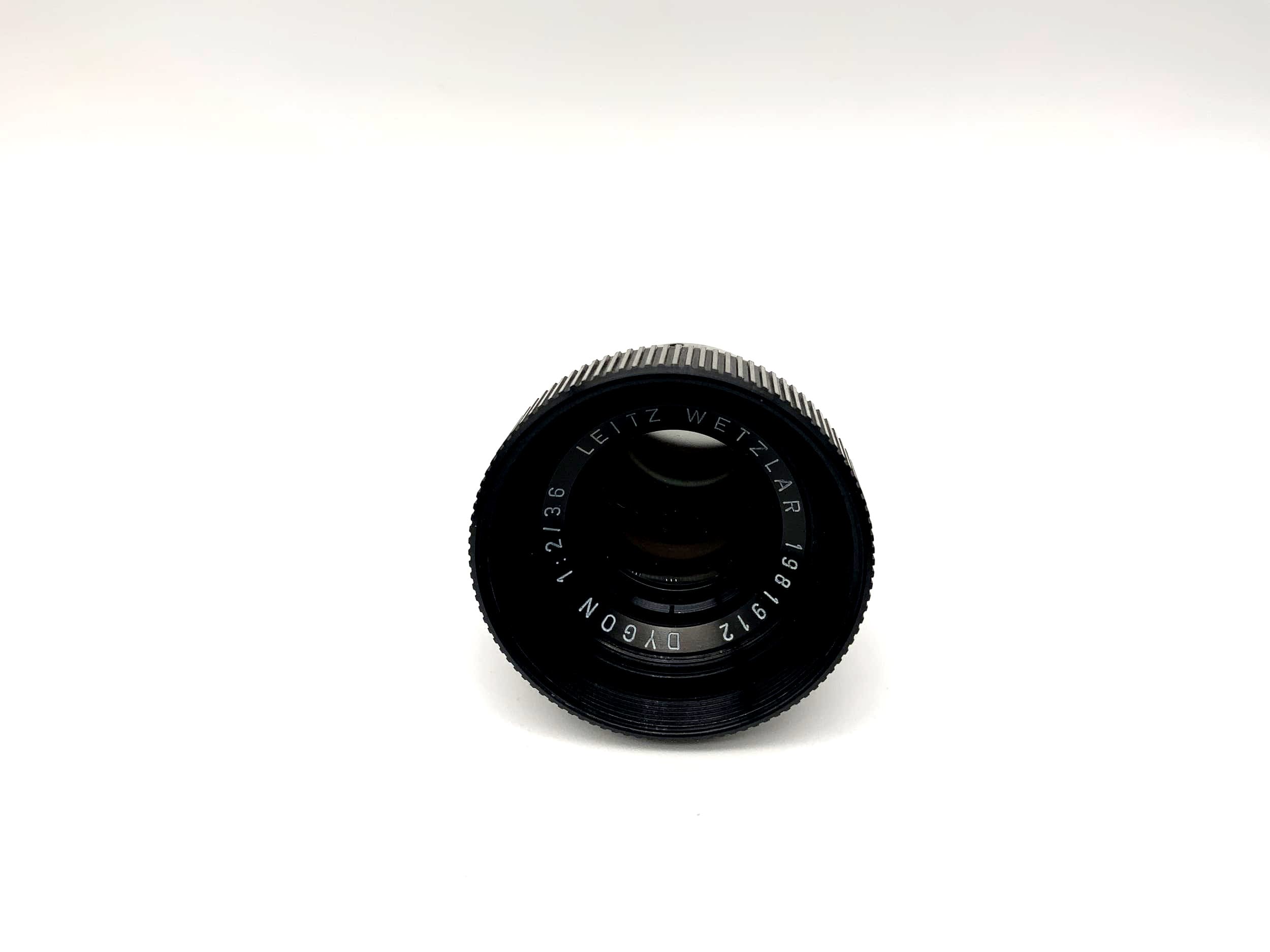 Leitz Wetzlar 36mm 1:2 Objektiv Dygon Kamera Camera Lens (für Leicina Super 8)