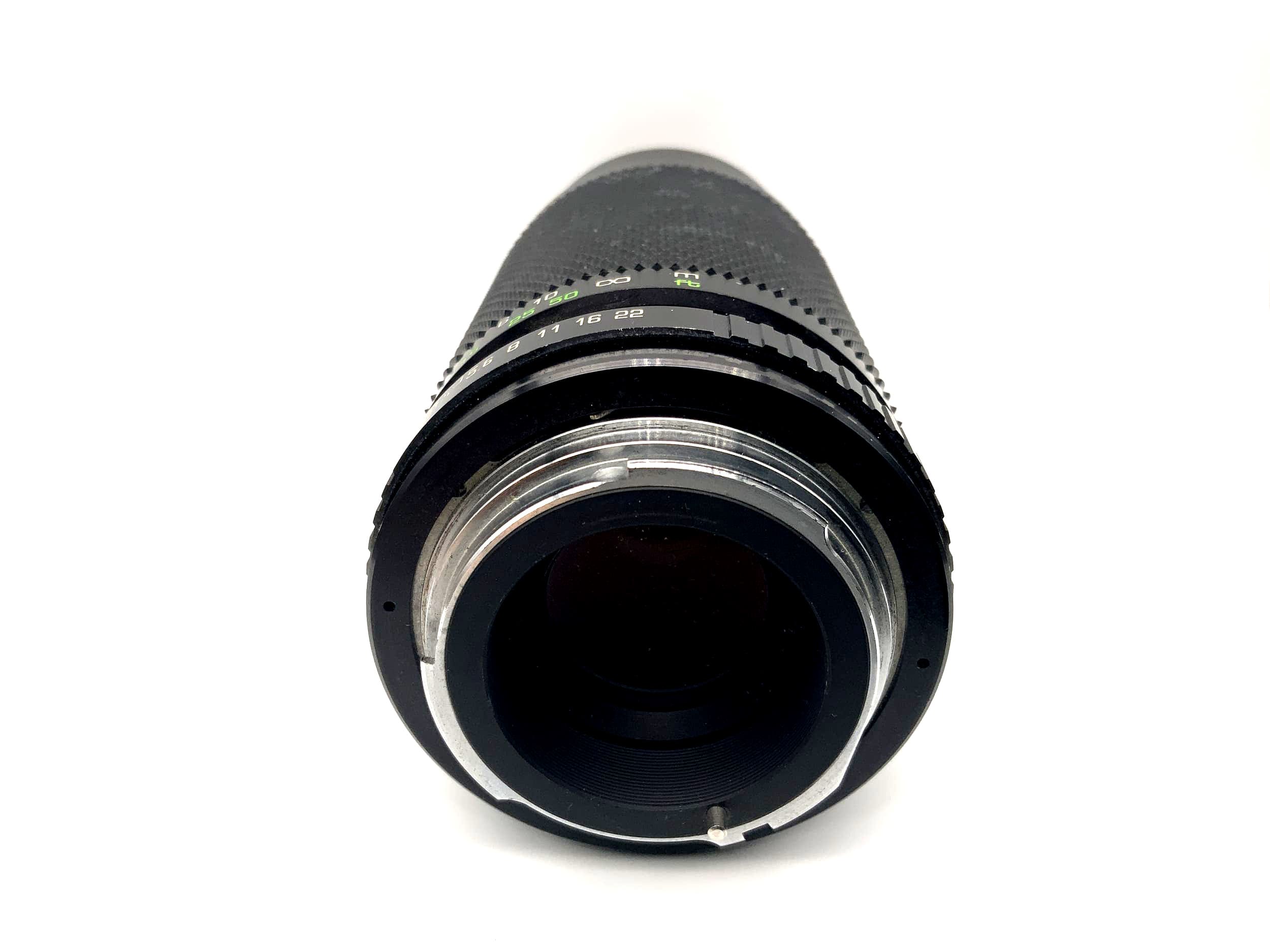 Soligor 80-200mm 1:4.5 Objektiv C/D Zoom+Macro MC Kamera Linse (Rollei QBM)