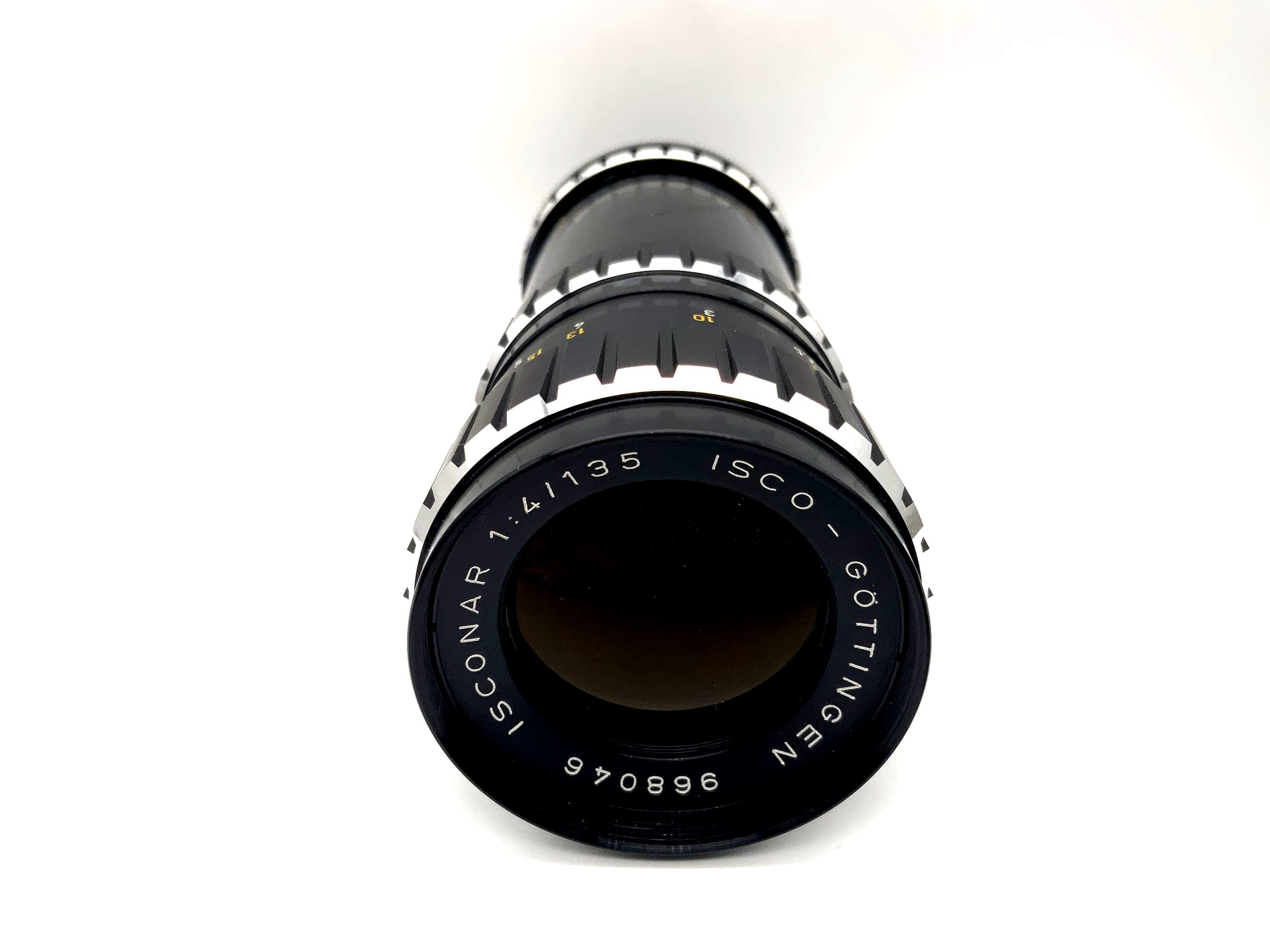 Isco Göttingen 135mm 1:4 Objektiv Isconar Kamera Camera Lens (Exa)
