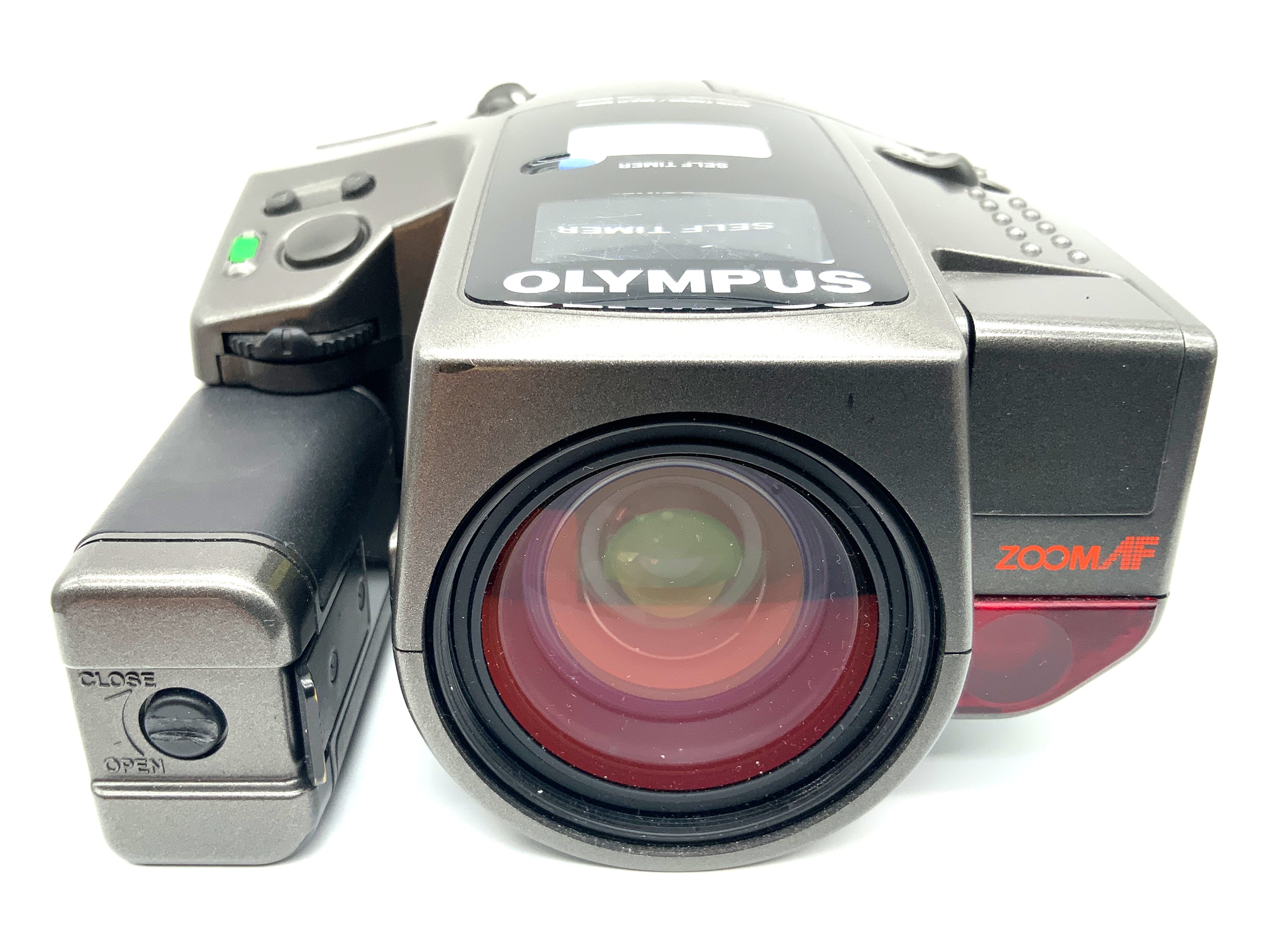 Olympus AZ-4 Zoom Bridgekamera mit 35-135mm Zoom Lens Analogkamera