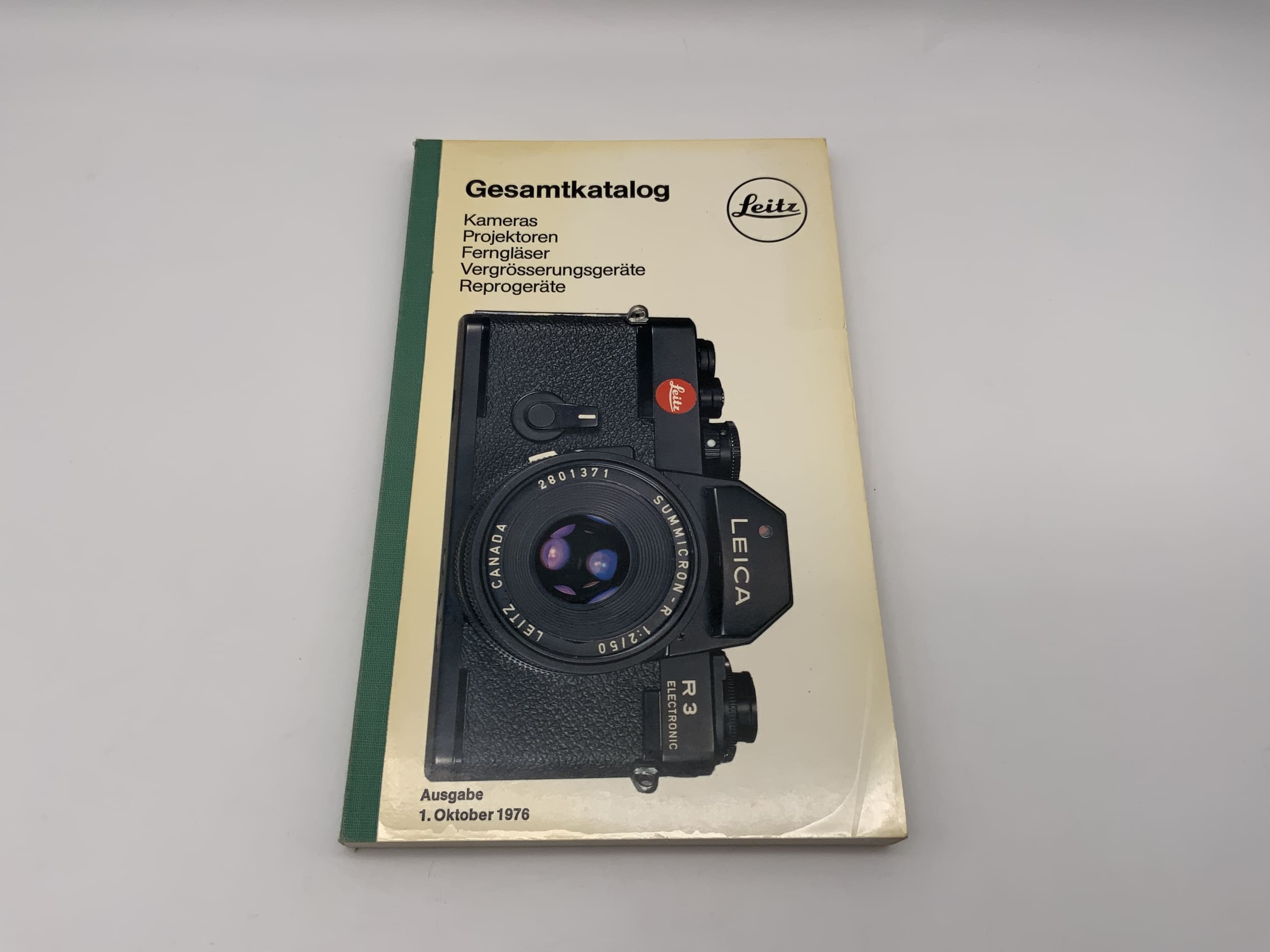 Leitz Leica Gesamtkatalog 1. Oktober 1976 Katalog Deutsch