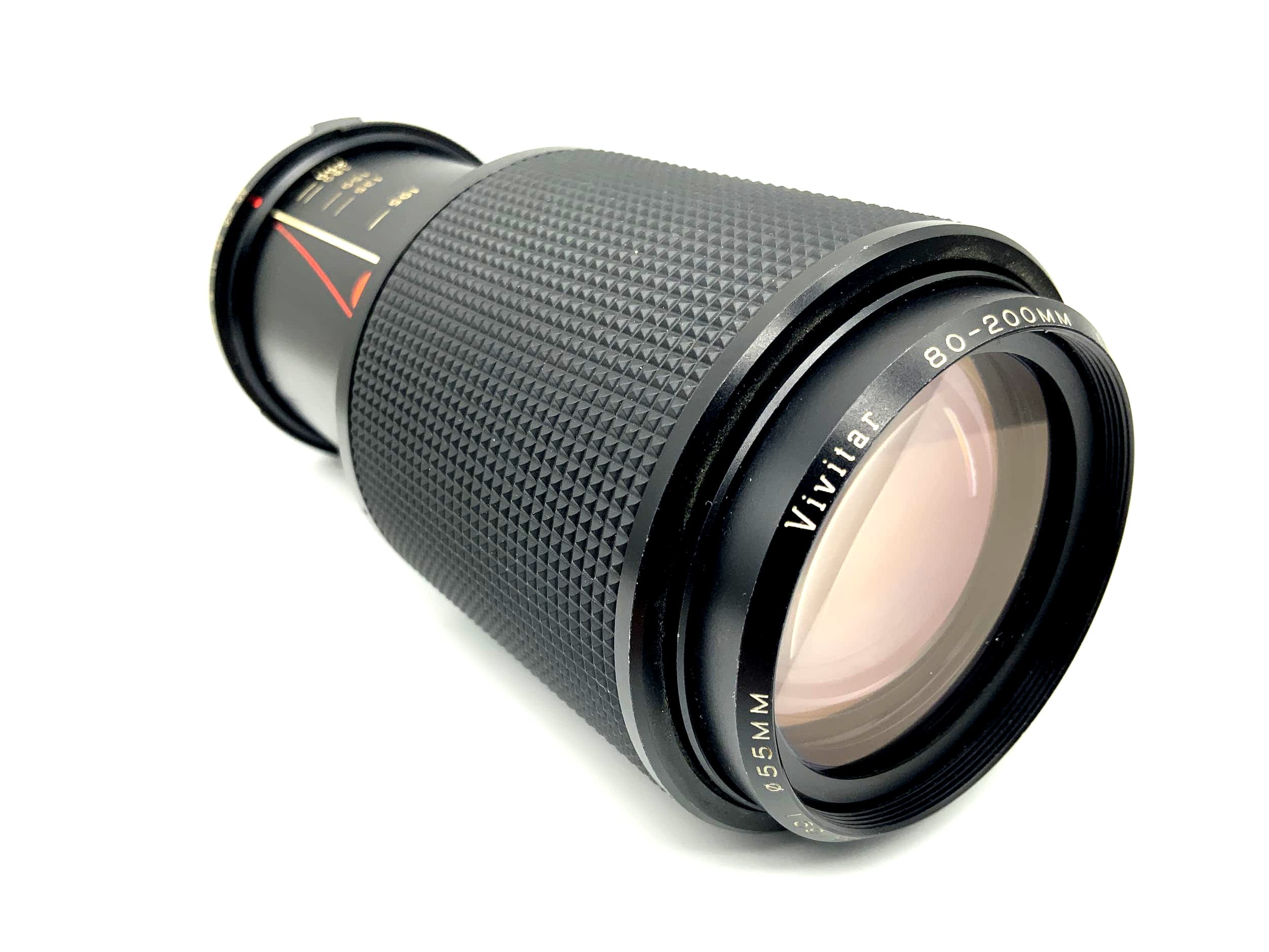 Vivitar 80-200mm 1:4.5 Objektiv Auto Zoom Kamera Camera Lens (Olympus OM)