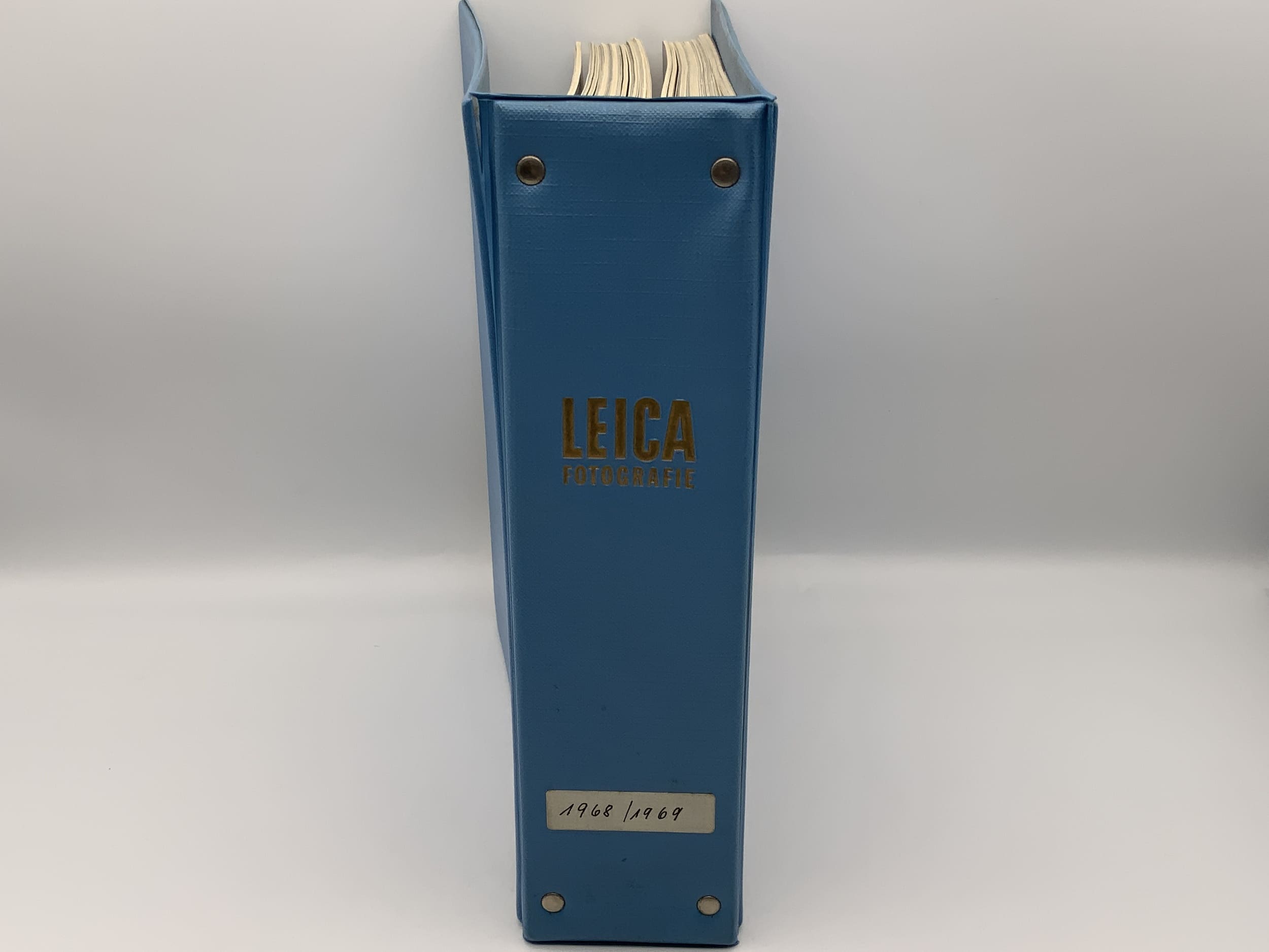 Leica Leica Fotografie aus 1968/1969 Sammlung/Ordner Bröschüre Deutsch