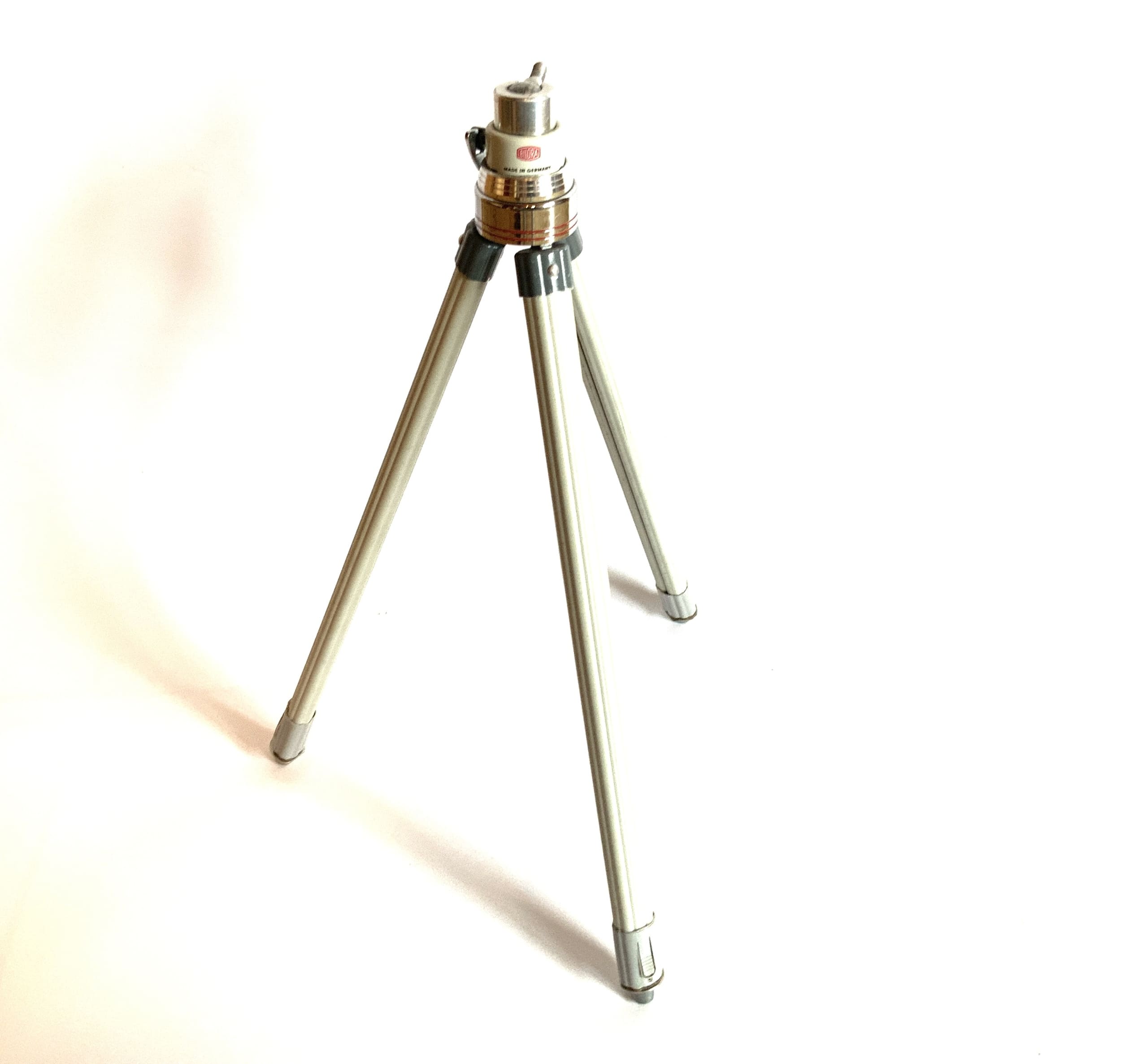Bilora Stabilo 1115 Stativ grau Tripod Dreibein Fotostativ Kamerastativ