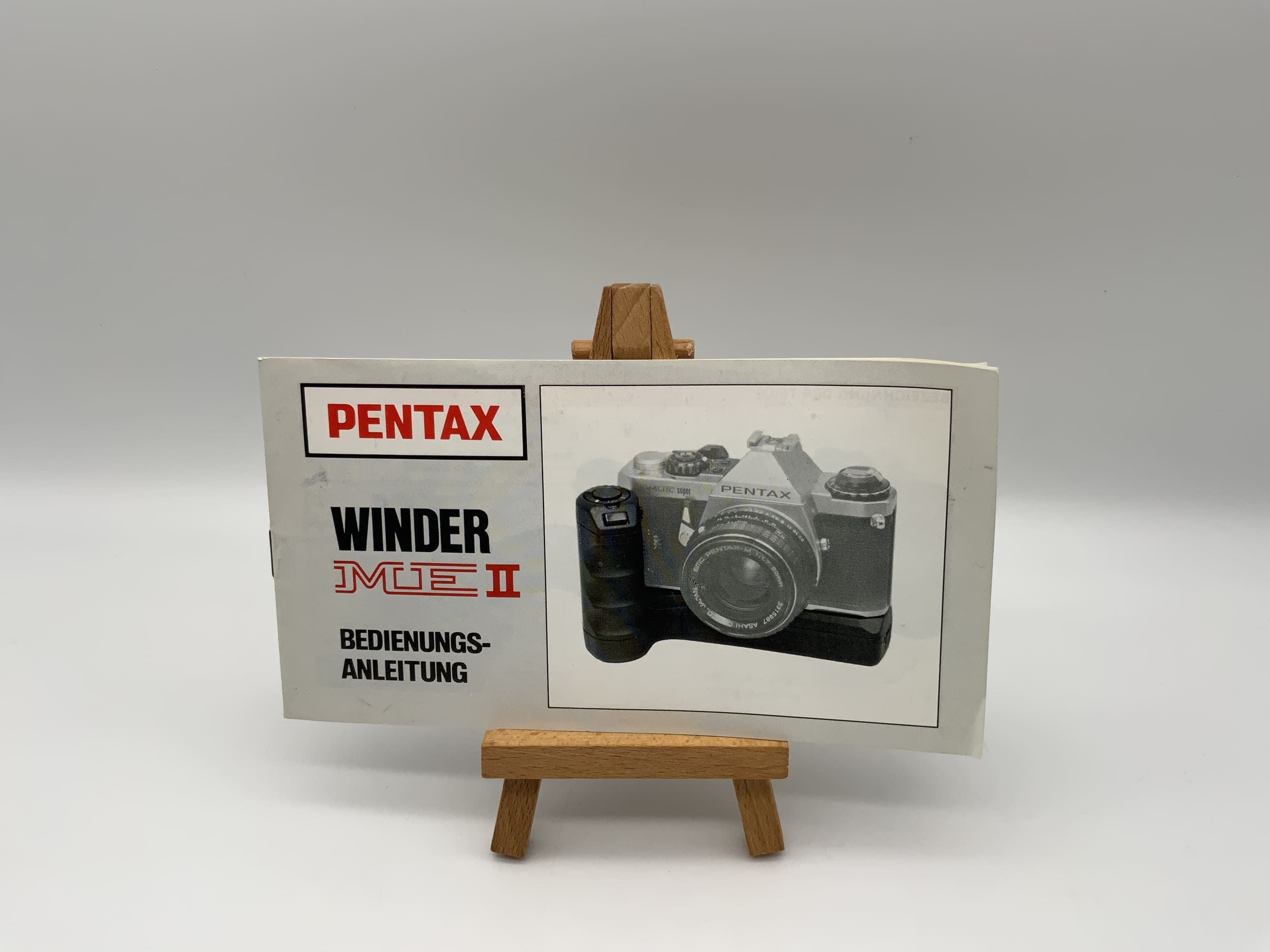Pentax Winder ME II Bedienungsanleitung Deutsch Gebrauchsanweisung Manual