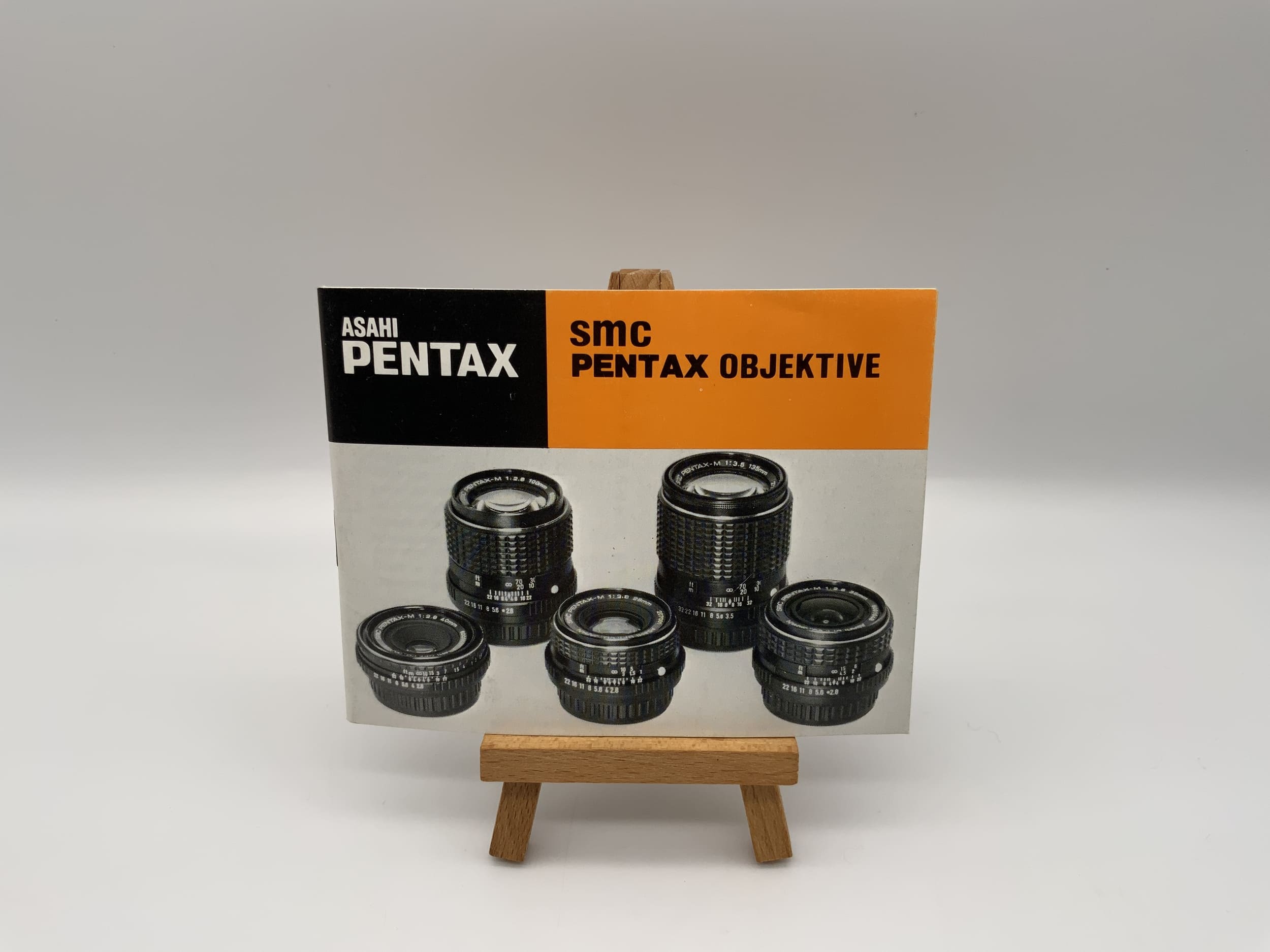 Pentax smc Asahi Pentax Objektive Broschüre Deutsch