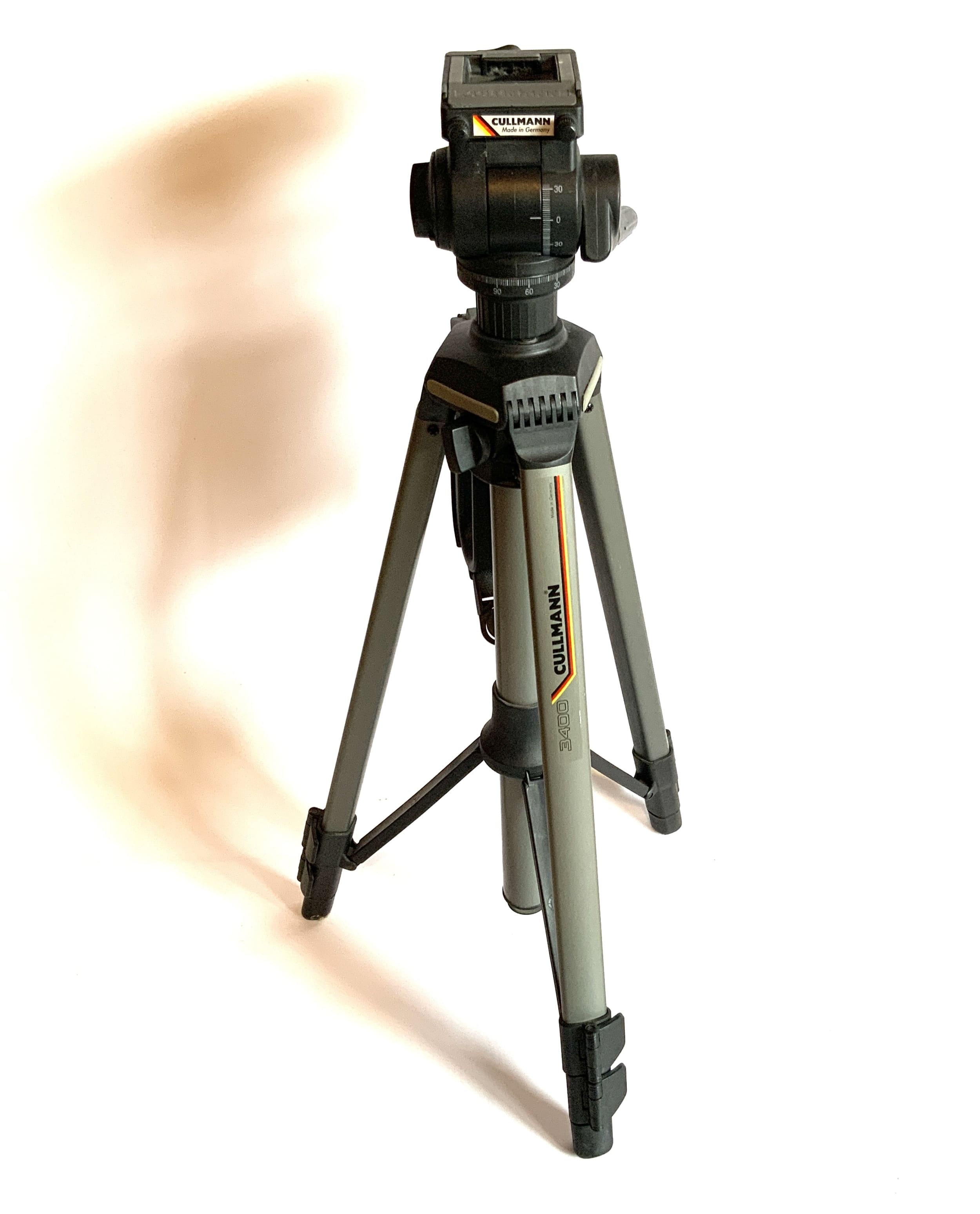 Cullmann 3400 Stativ grau Tripod Dreibein Fotostativ Kamerastativ