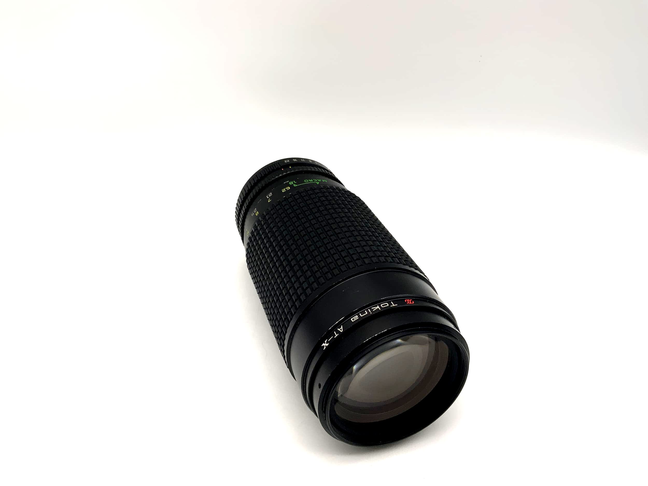 Tokina 50-250mm 1:4-5.6 Objektiv AT-X Macro Kamera Camera Lens (Yashica/Contax)