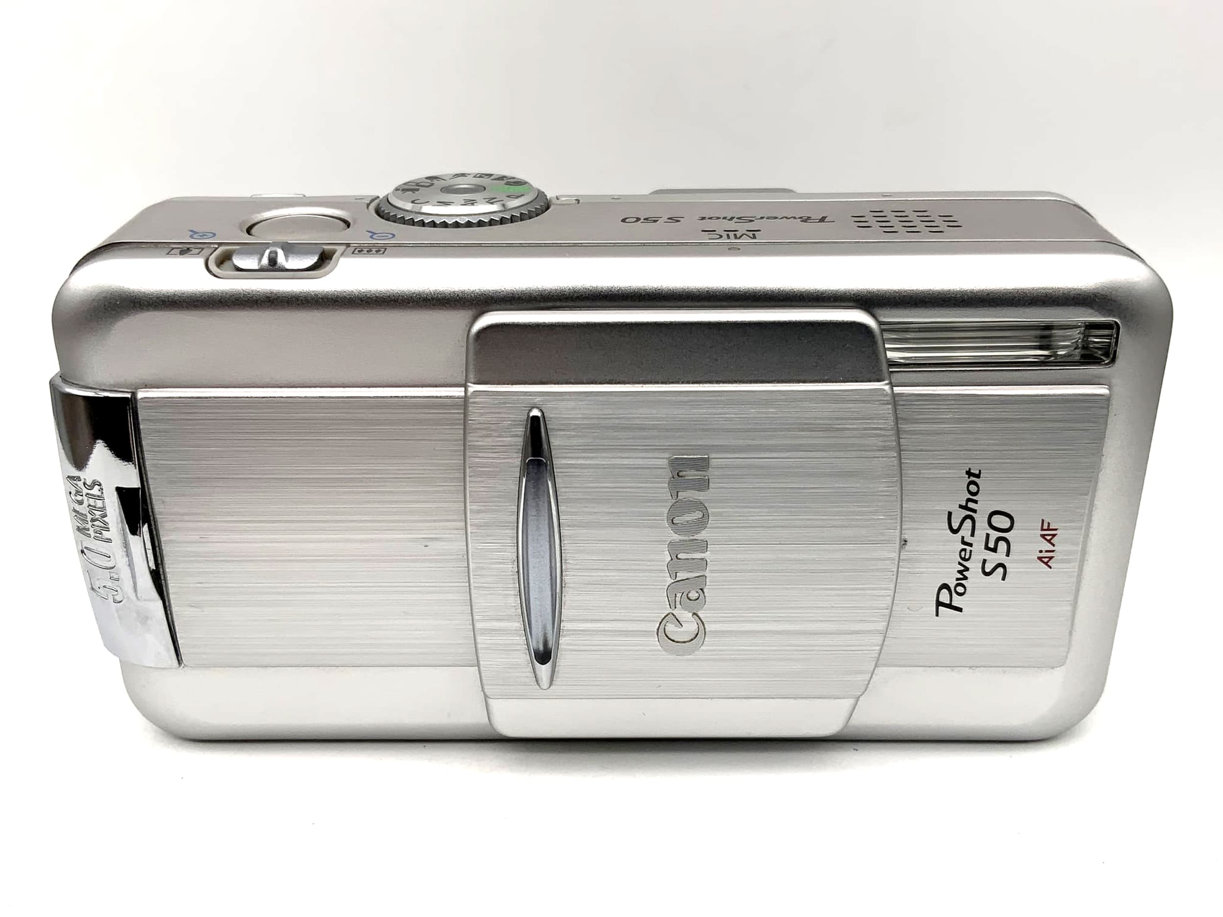 Canon PowerShot S50 mit Zoom Lens 3x 7.1-21.3mm 1:2.8-4.9 Ai AF