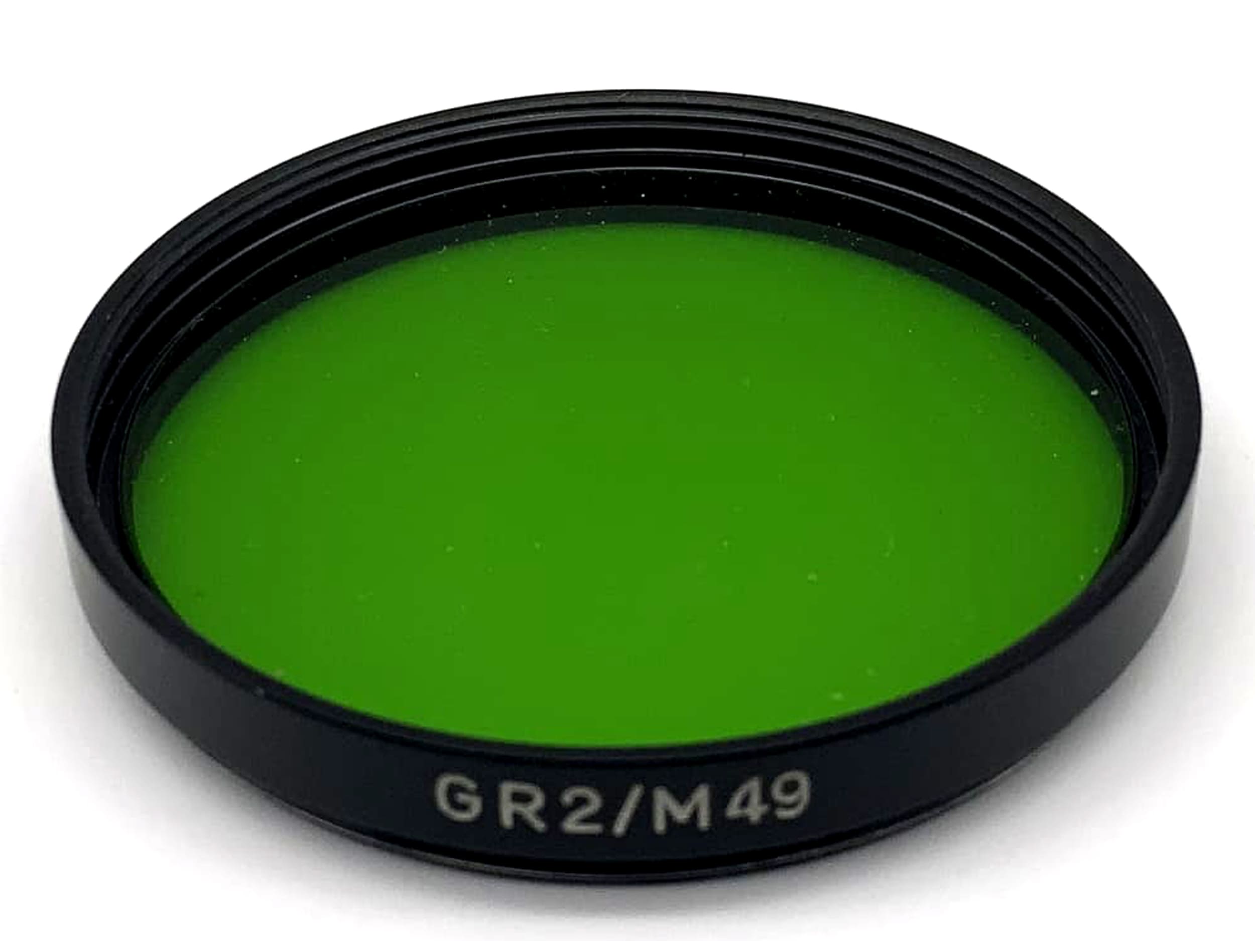Carl Zeiss Jena Farbfilter 49mm Filter Grün GR2 / M49 Kreisförmig Filtergewinde
