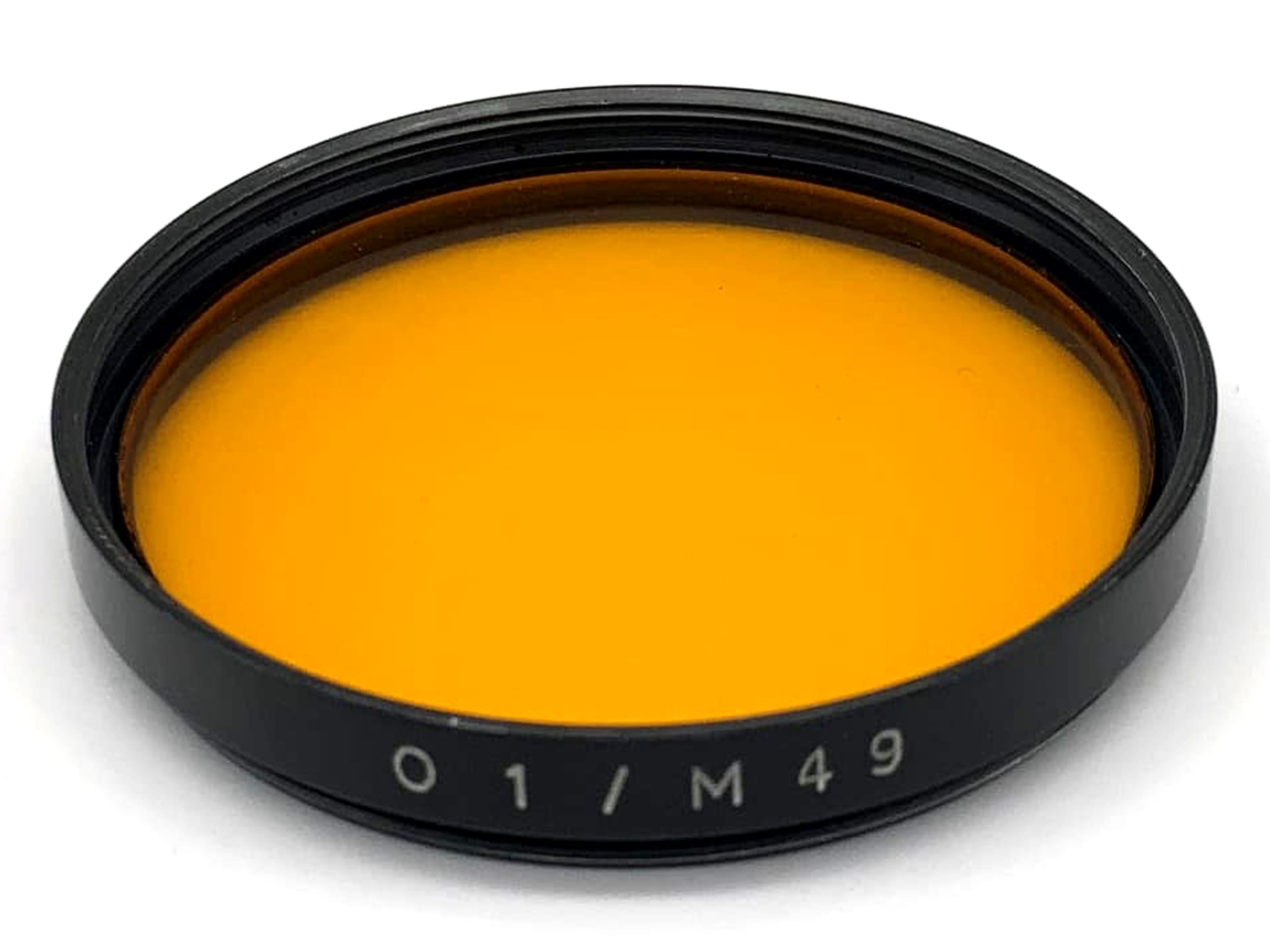 Carl Zeiss Jena Farbfilter 49mm Filter Orange O1 / M49 Kreisförmig Filtergewinde