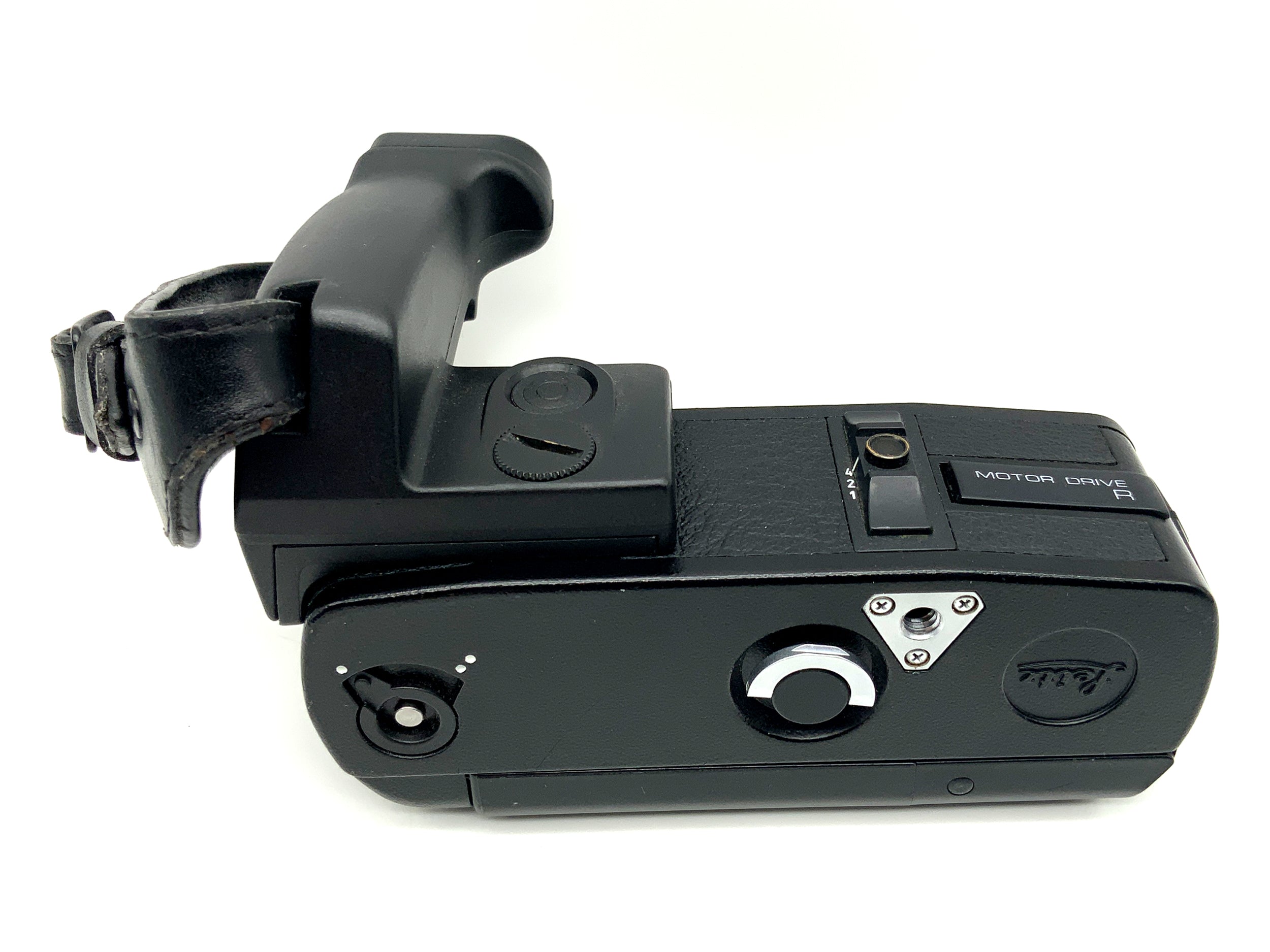Leica Motor Drive R Winder R4, R4s,R4sII,R5,R6,R-E,R6.2 Leitz 14310 mit Griff