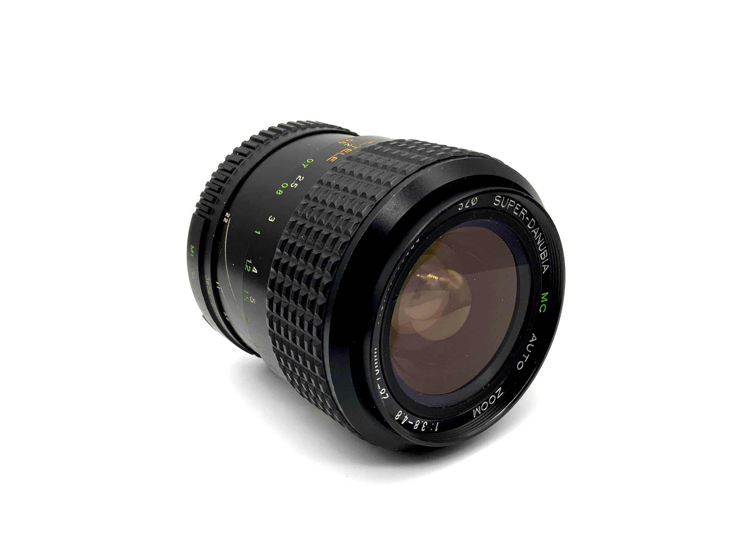 Danubia 28-70mm 1:3.8-4.8 Objektiv Super MC Auto Zoom Macro (Minolta MD)