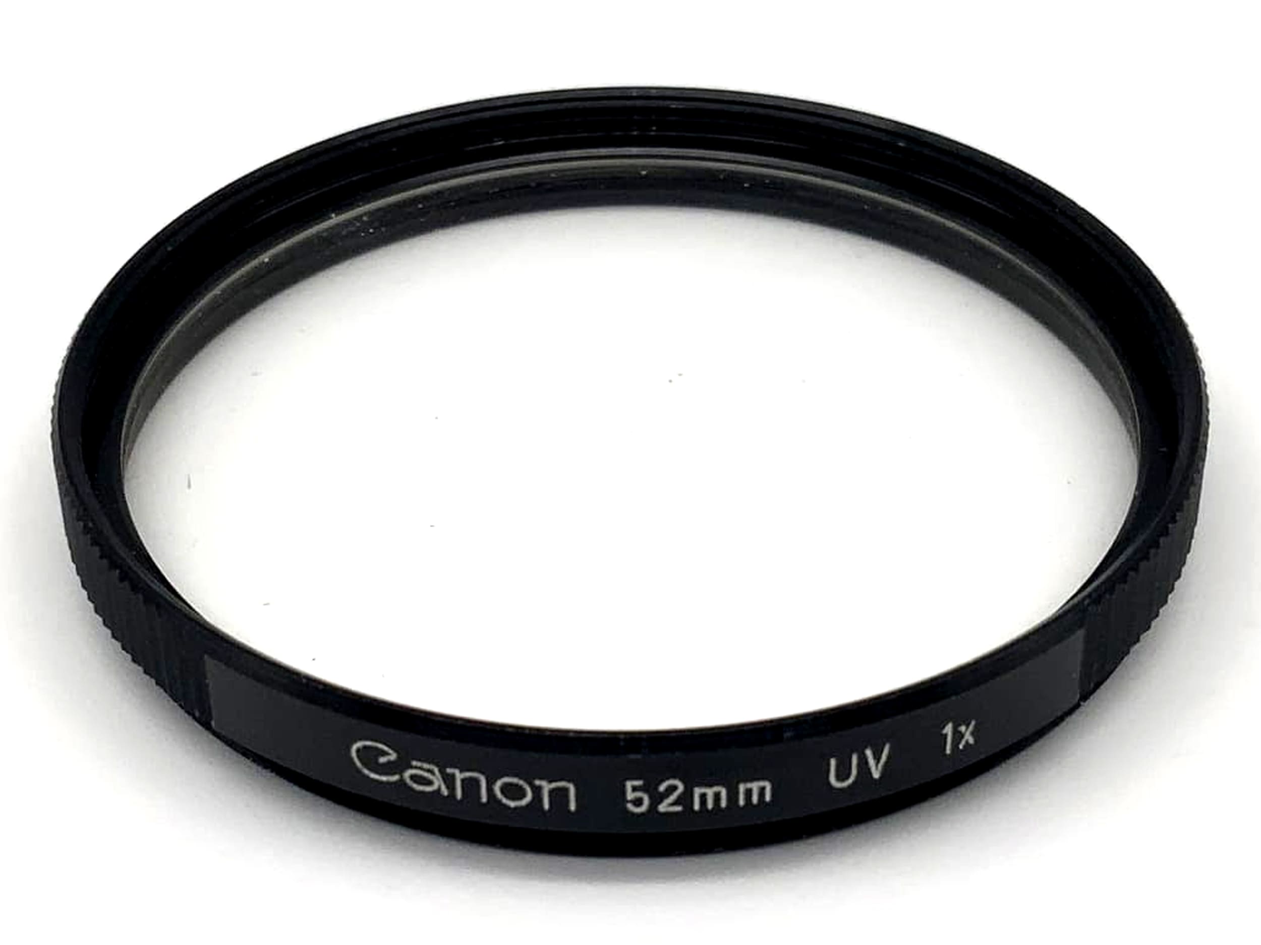 Canon UV-Filter 52mm Filter UV 1x Kreisförmig Filtergewinde