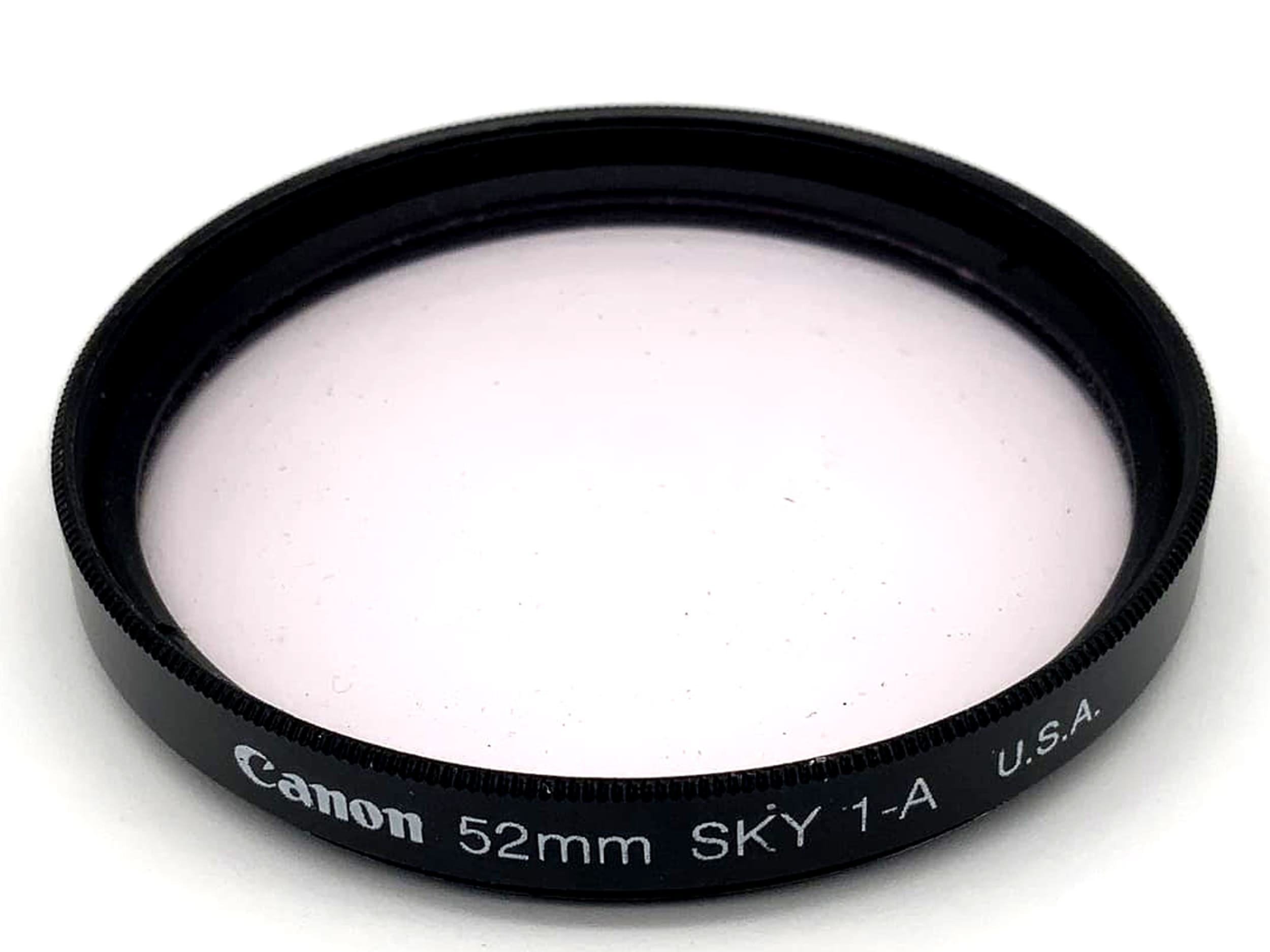 Canon Skylight 52mm Filter Sky 1-A U.S.A. Kreisförmig Filtergewinde