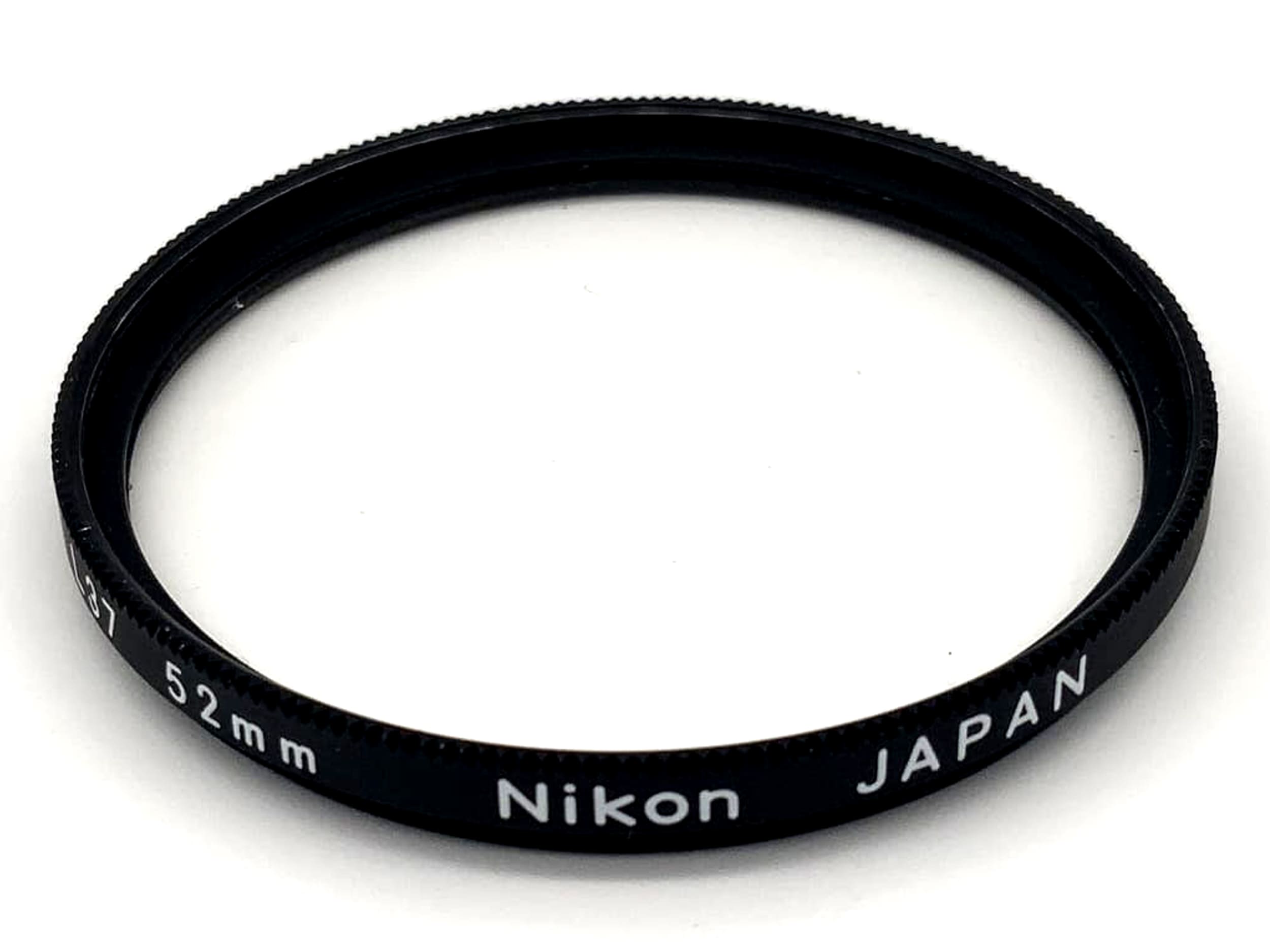 Nikon UV-Filter 52mm Filter L37 Kreisförmig Filtergewinde