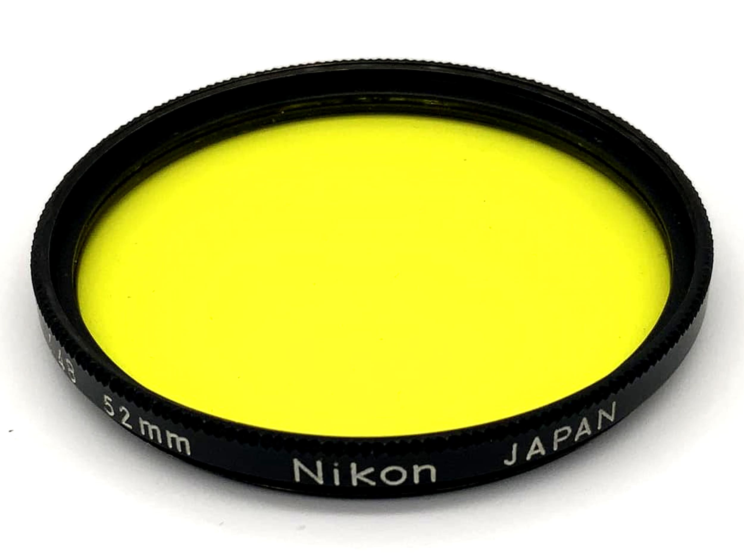 Nikon Farbfilter 52mm Filter Gelb Y48 Kreisförmig Filtergewinde