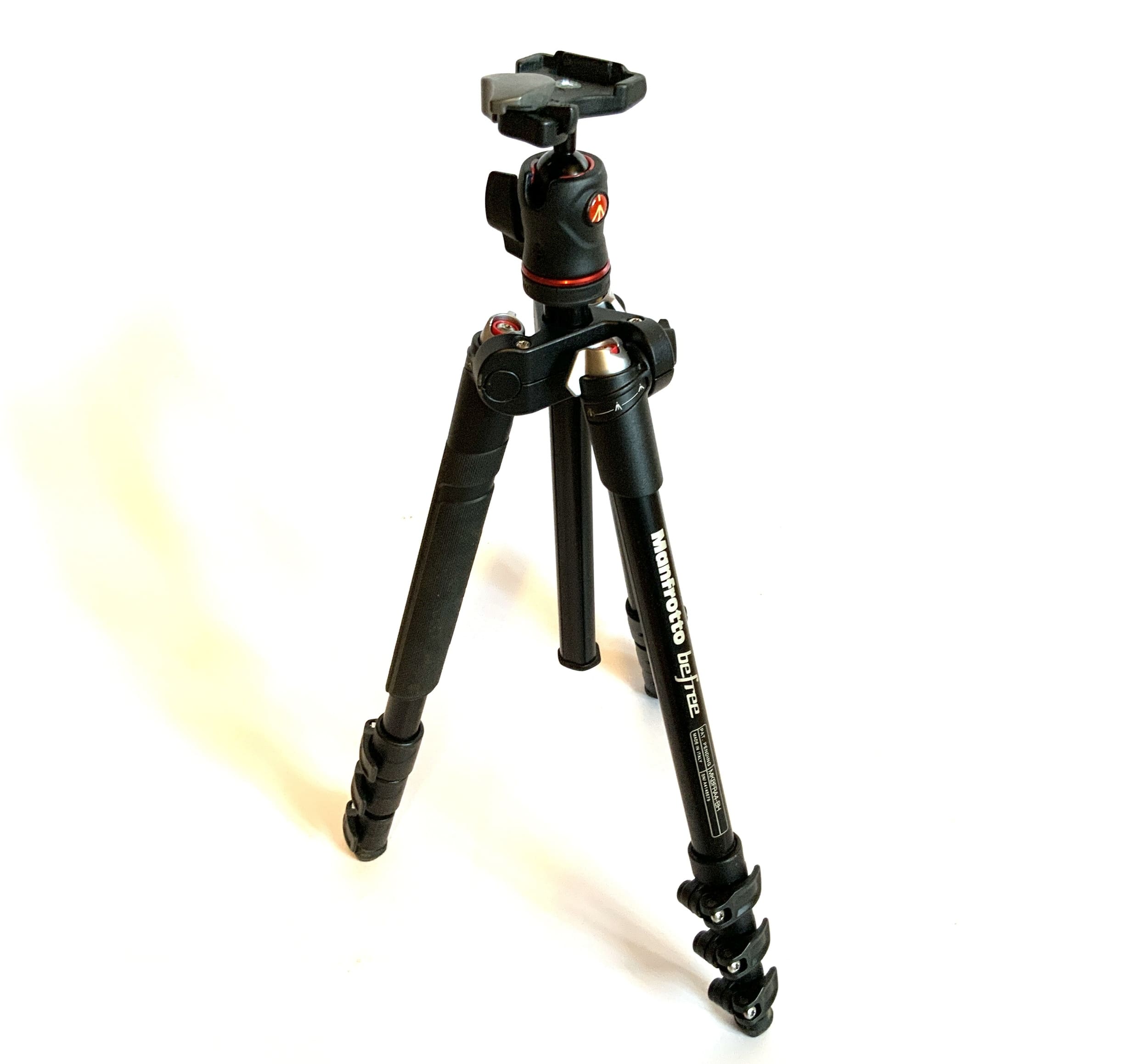 Manfrotto befree Stativ schwarz MKBFRA4-BH Reisestativ Tripod Kamerastativ