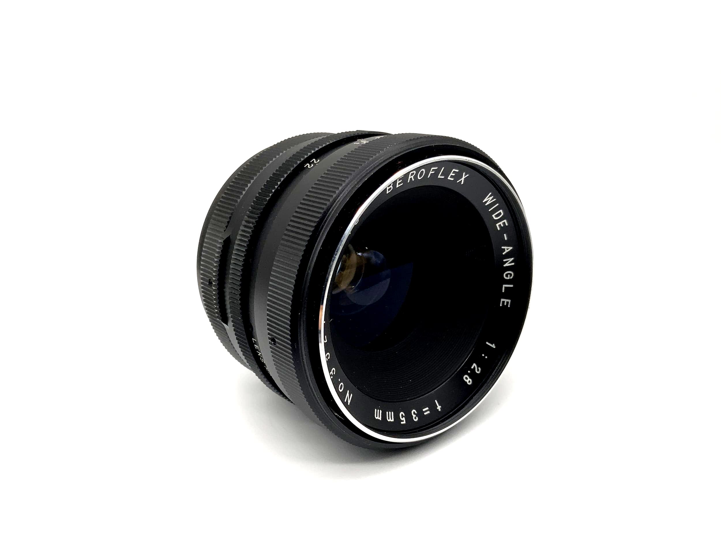 Beroflex 35mm 1:2.8 Objektiv Auto Wide-Angle Kamera Camera Lens (Exa)