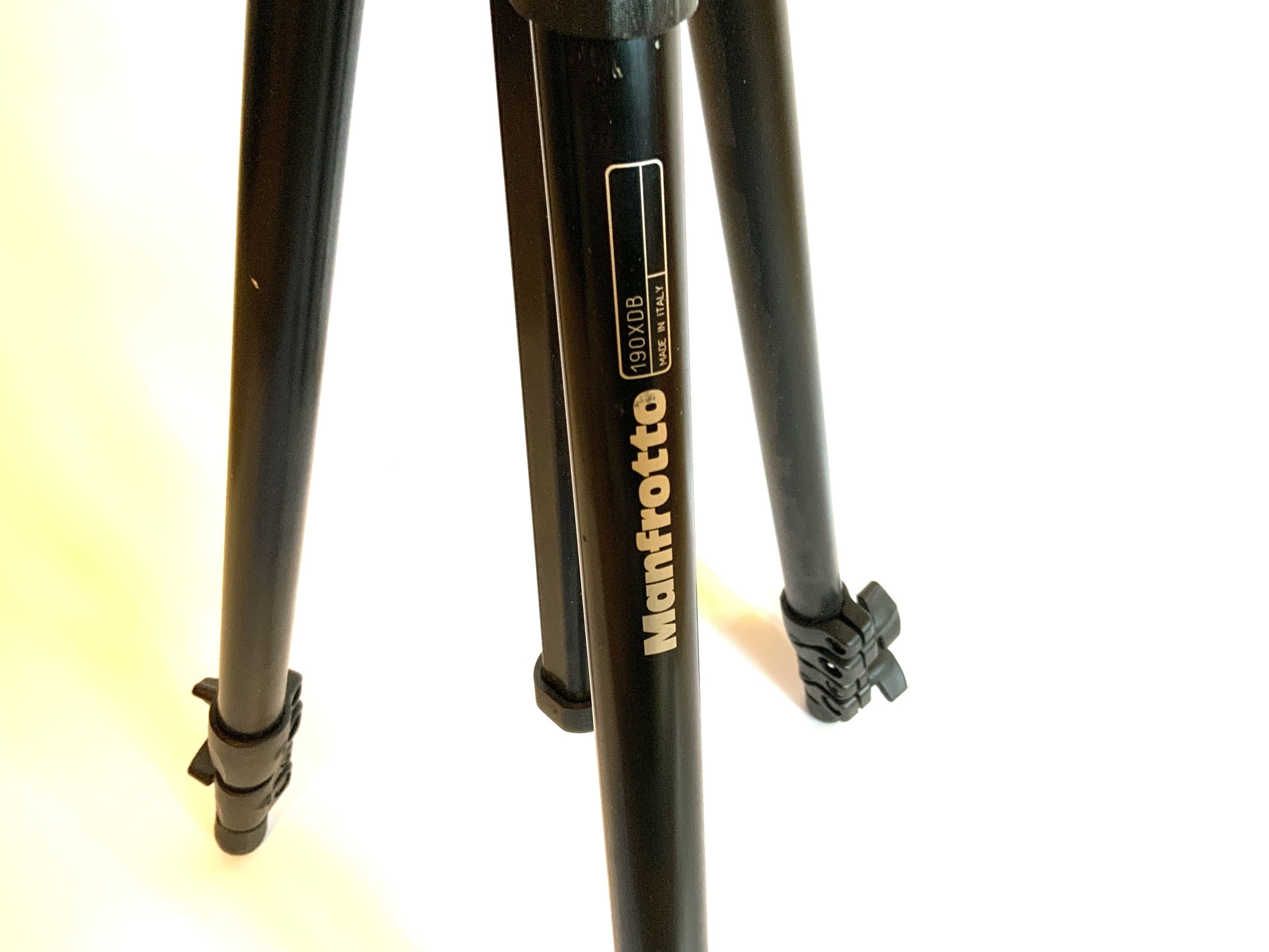 Manfrotto 190xDB Stativ schwarz mit 496RC2 Stativkopf Fotostativ Kamerastativ