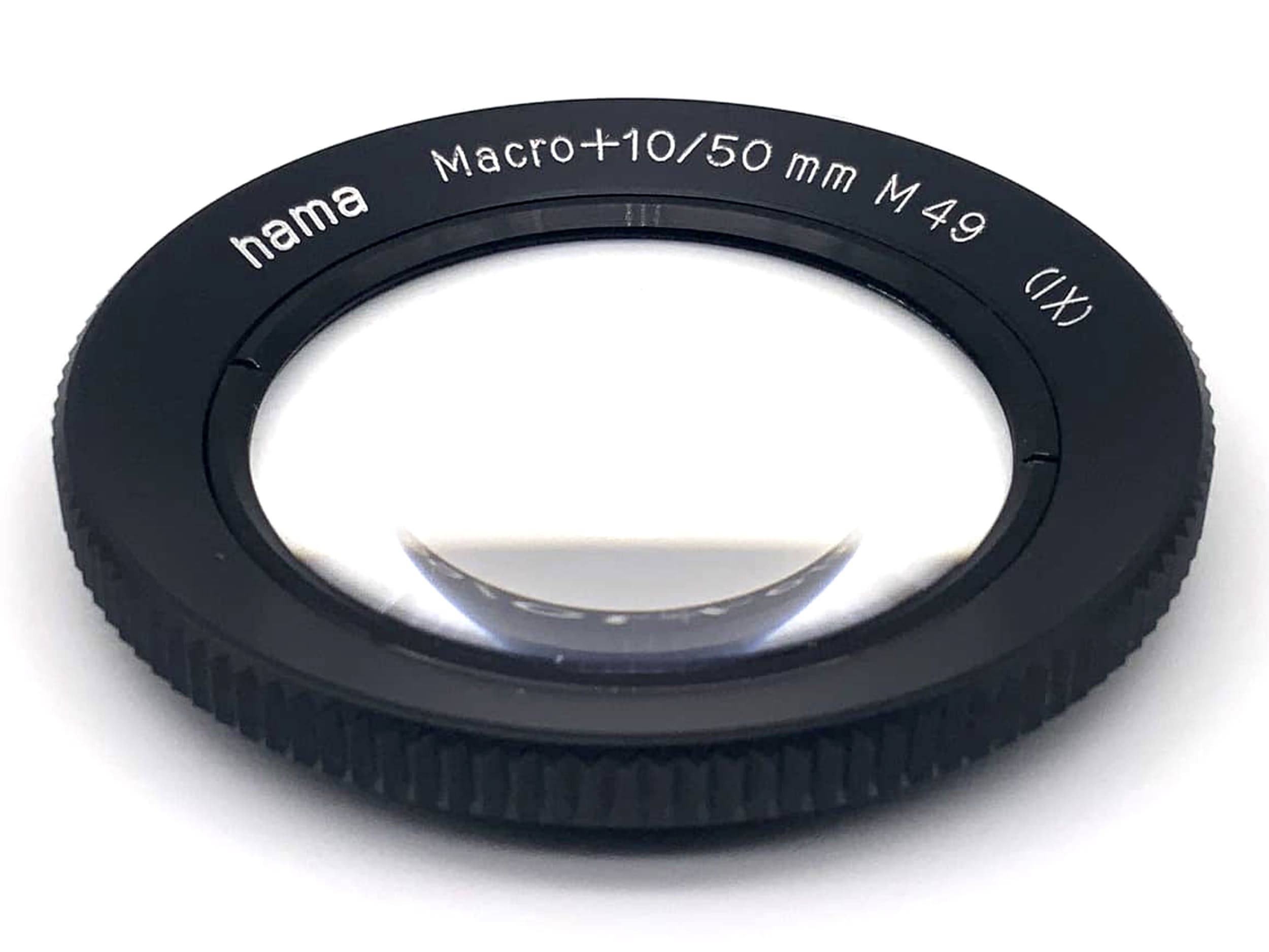 Hama Macro Linse 49mm Filter Close-Up Macro +10/50mm M49 (IX) Kreisförmig