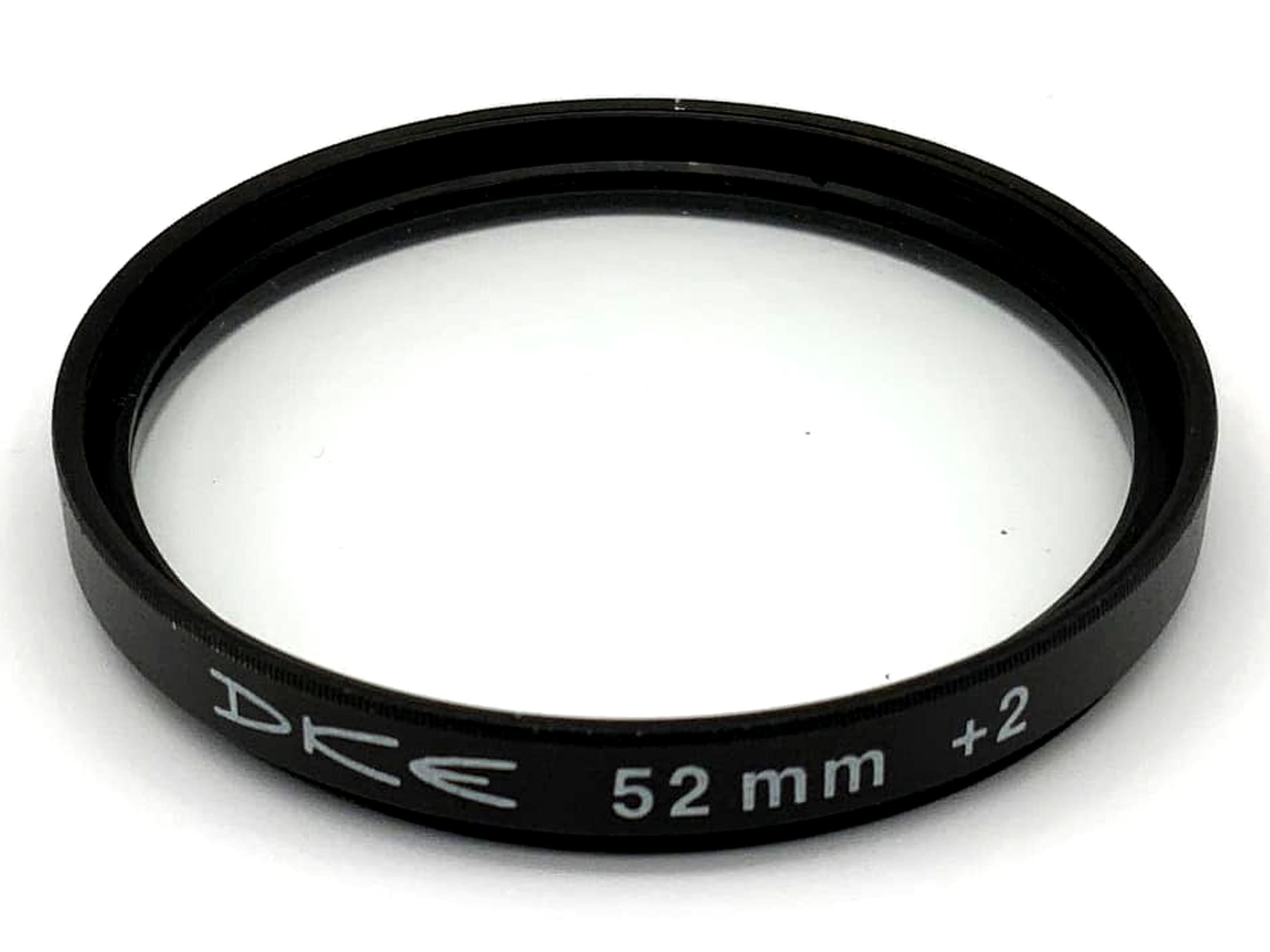 DKE Macro Linse 52mm Filter Close-Up lens +2 Nahlinse Filtergewinde