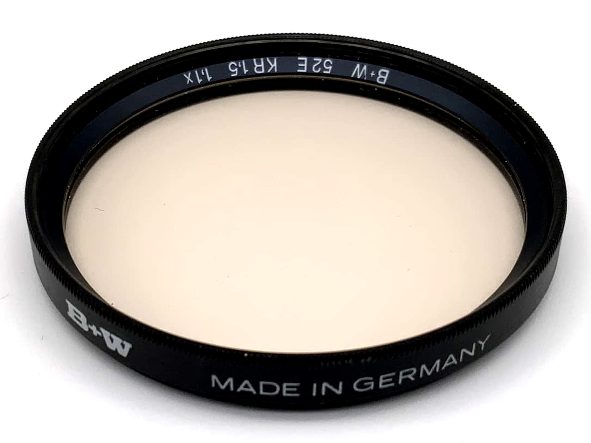B+W Skylight 52mm Filter 52E KR1,5 1,1x Multicoated Filtergewinde