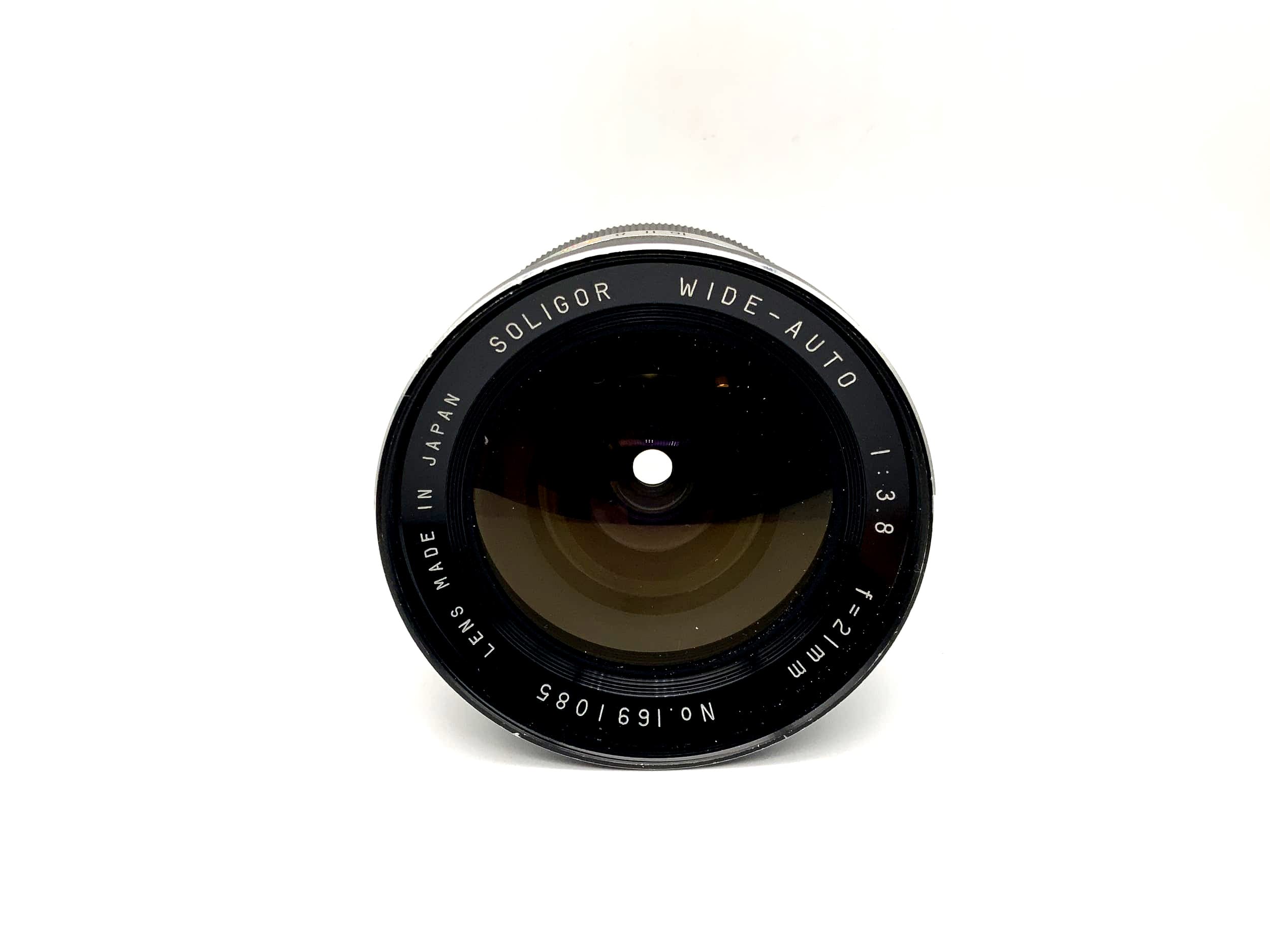 Soligor 21mm 1:3.8 Objektiv Wide-Auto Kamera Camera Lens (M42)
