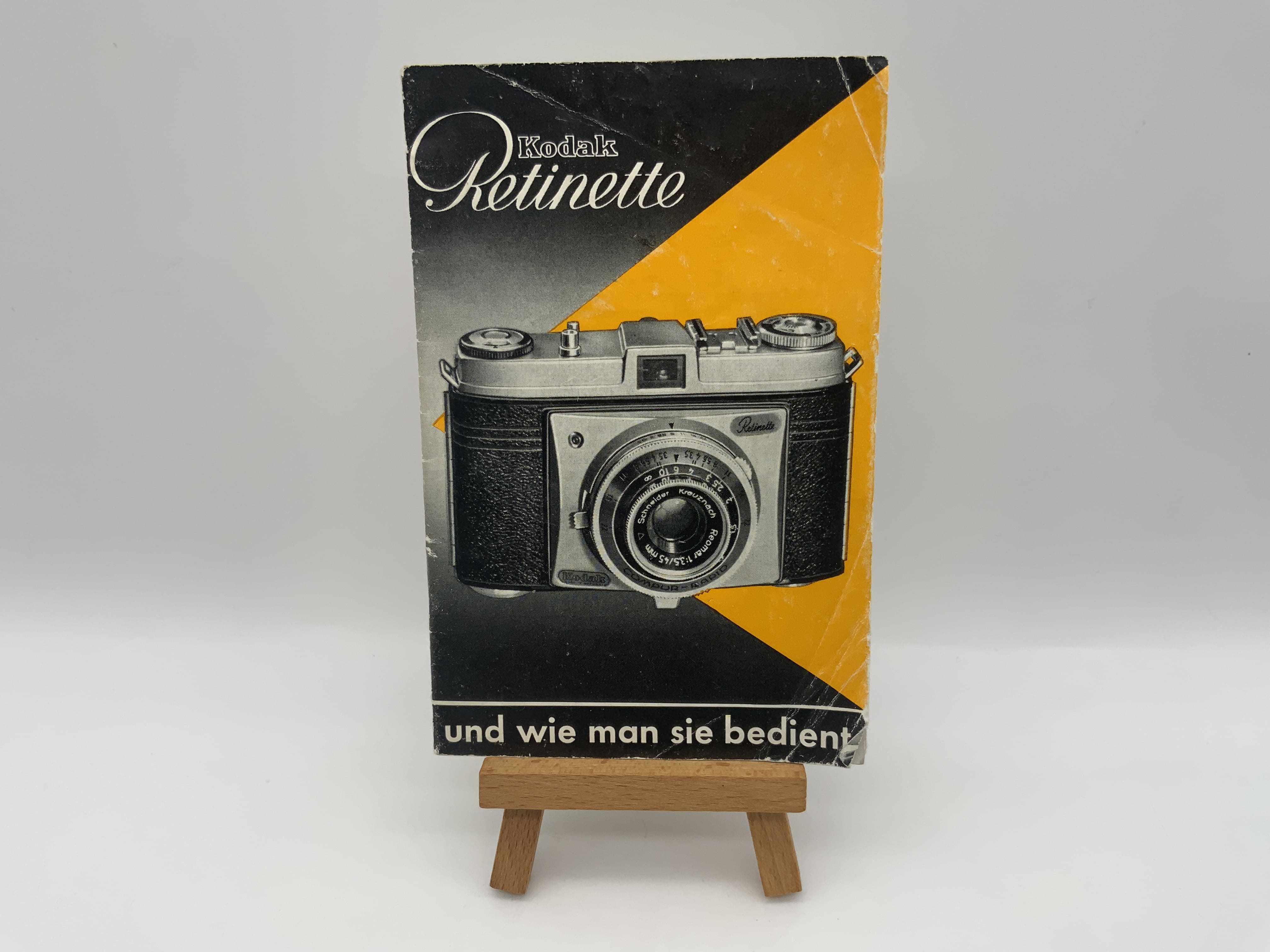 Kodak Retinette und wie man sie bedient Bedienungsanleitung Deutsch
