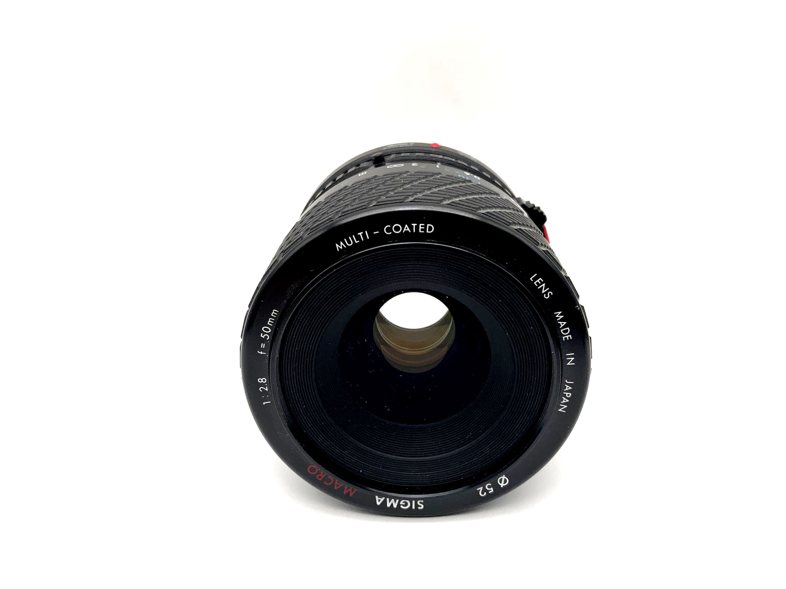 Sigma 50mm 1:2.8 Objektiv Macro Multi Coated Kamera Camera Lens (Canon FD)