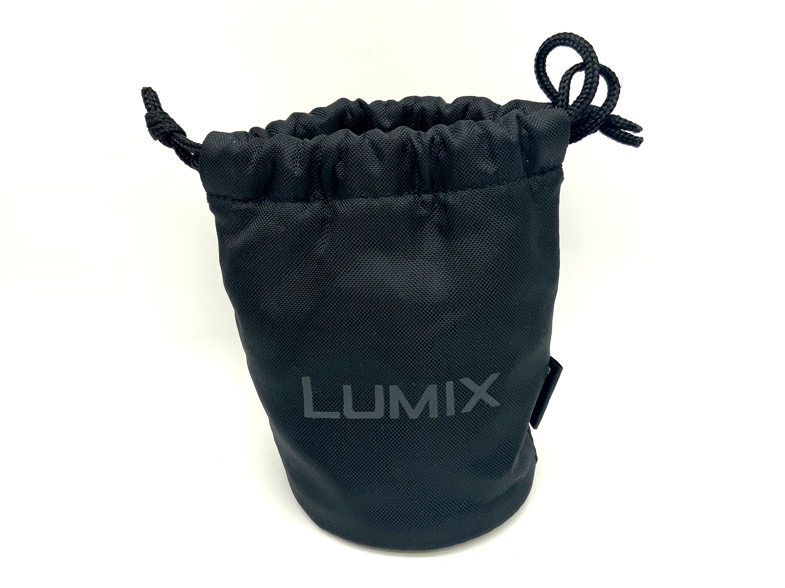 Panasonic Lumix Köcher schwarz ca. 12x7,5cm Lens Case Softcase Lens Case