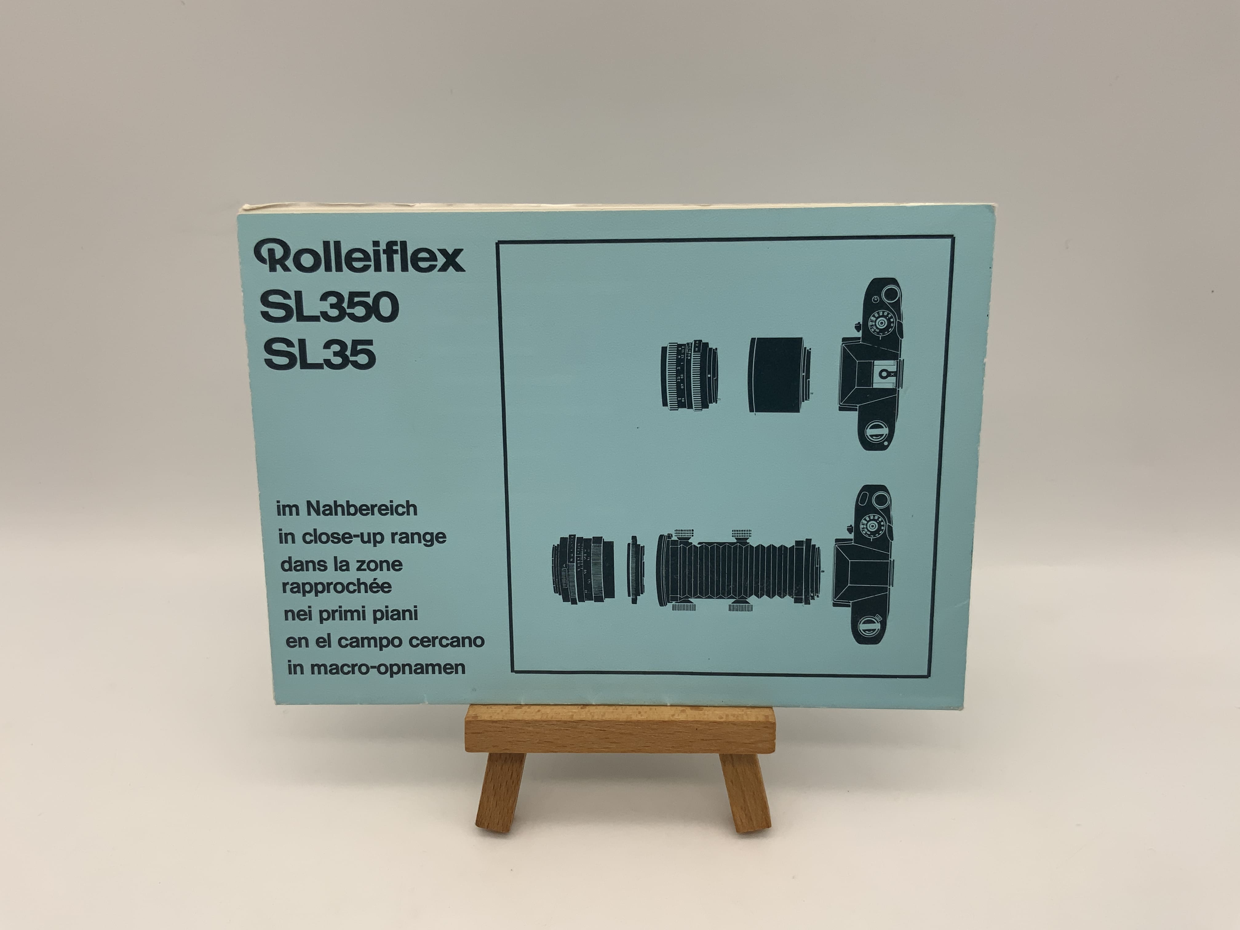 Rollei Rolleiflex SL350 SL35 in der Praxis Bedienungsanleitung Deutsch