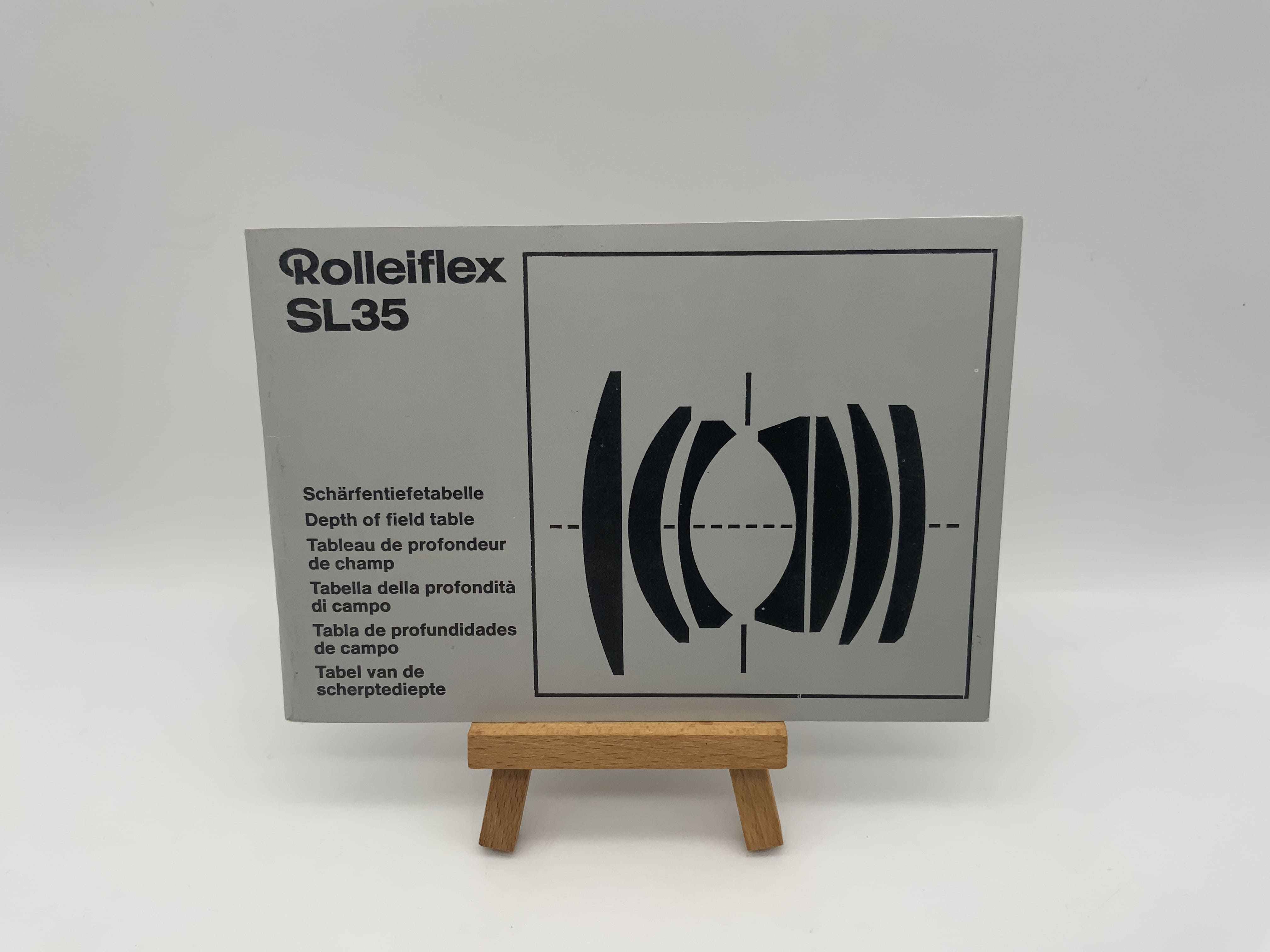 Rollei Rolleiflex SL35 in der Praxis Schärfentabelle Deutsch