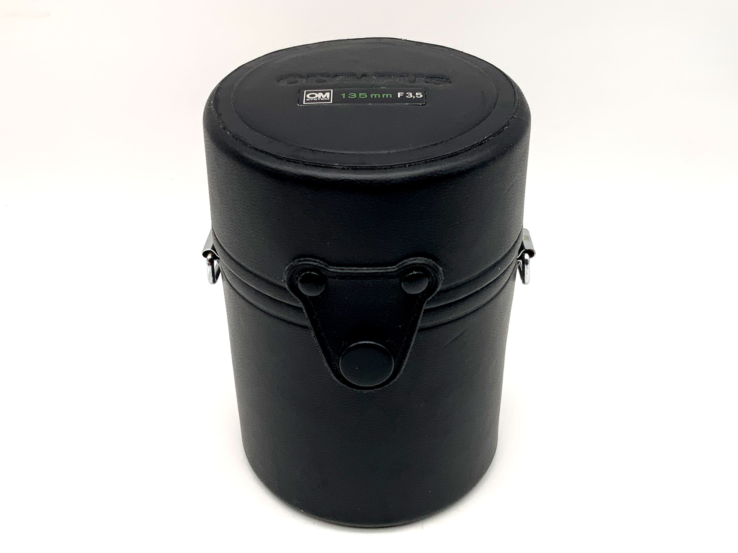 Olympus Köcher schwarz ca. 11x7,5cm für OM System 135mm F3,5 Objektivtasche