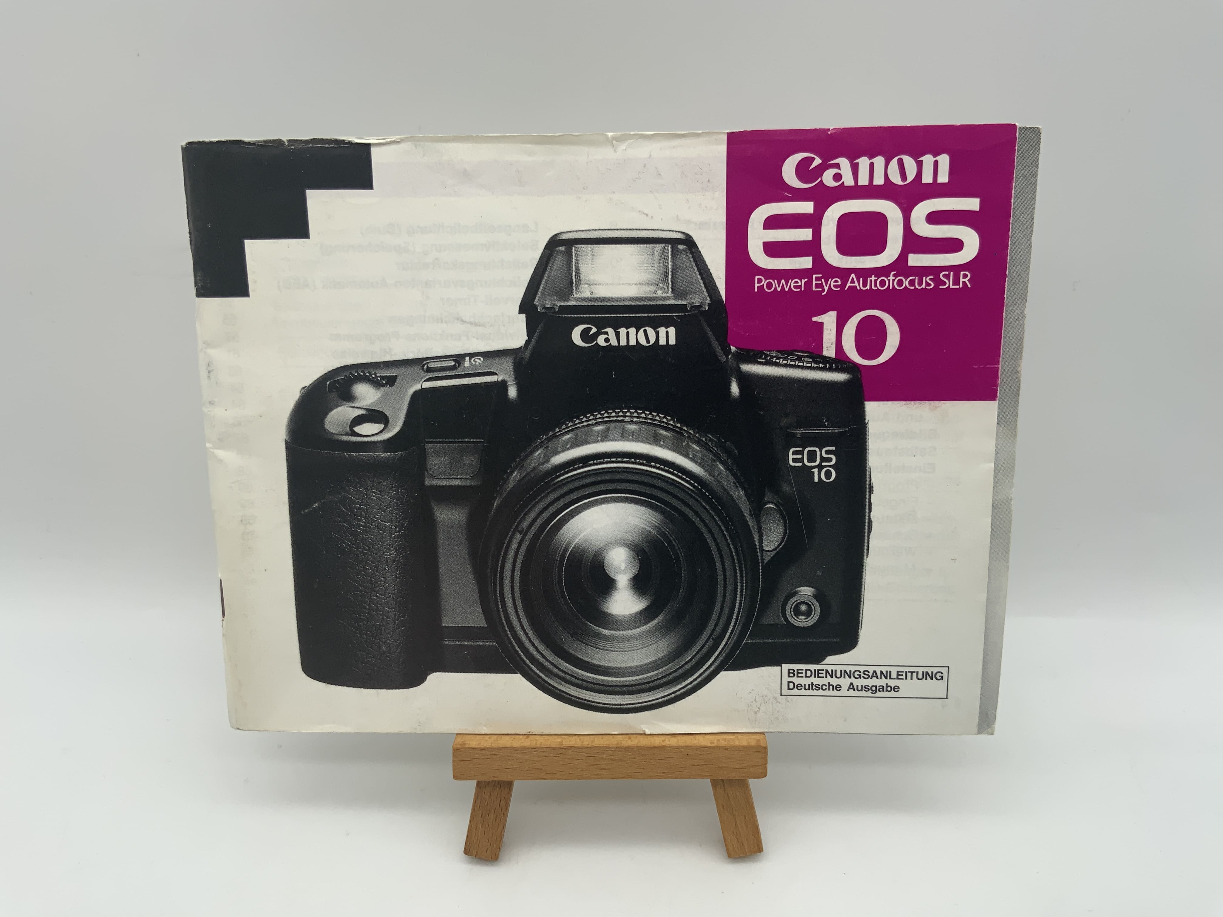 Canon EOS 10 Power Eye Autofocus SLR Bedienungsanleitung Deutsch