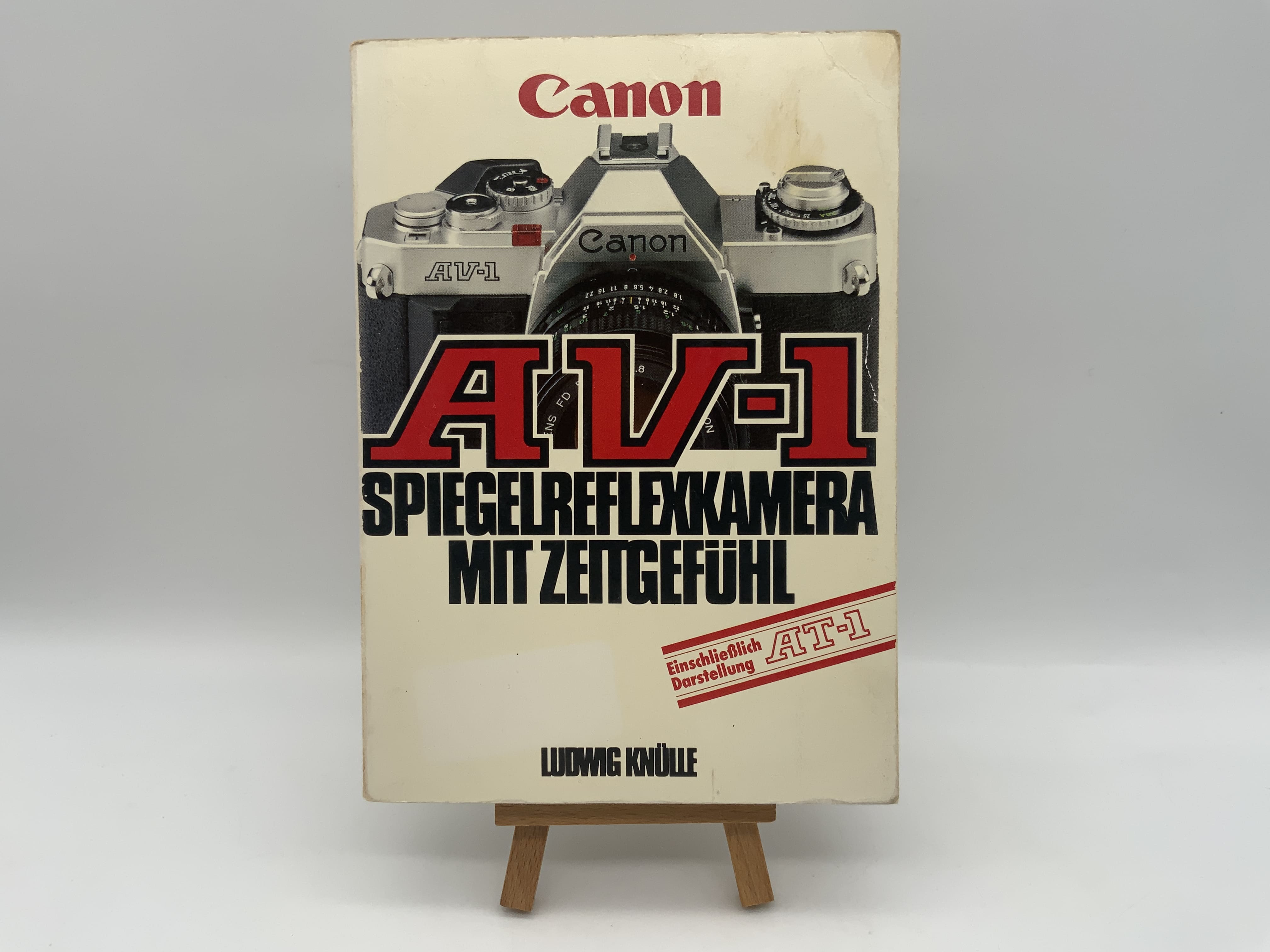 Canon AV-1 Ludwig Knülle SLR mit Zeitgefühl Fachbuch Deutsch