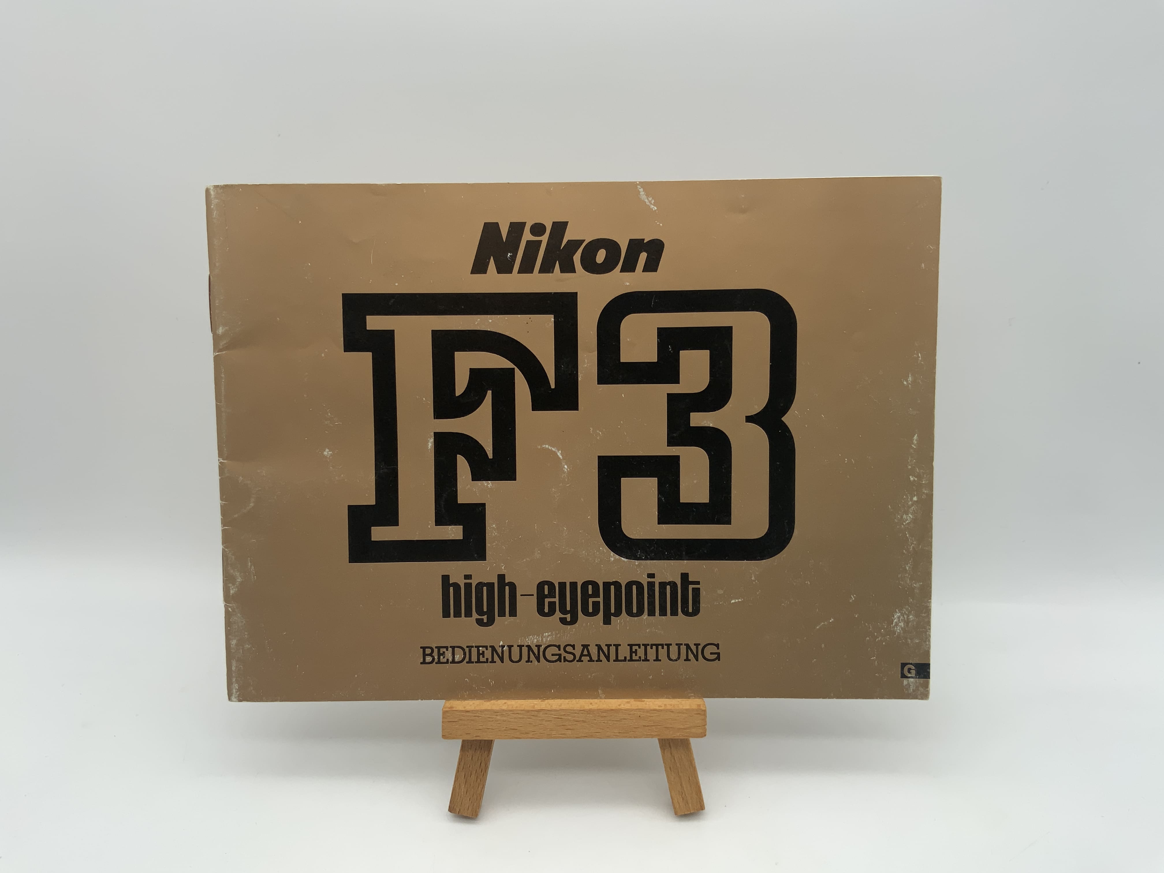 Nikon F3 high eyepoint Bedienungsanleitung Deutsch