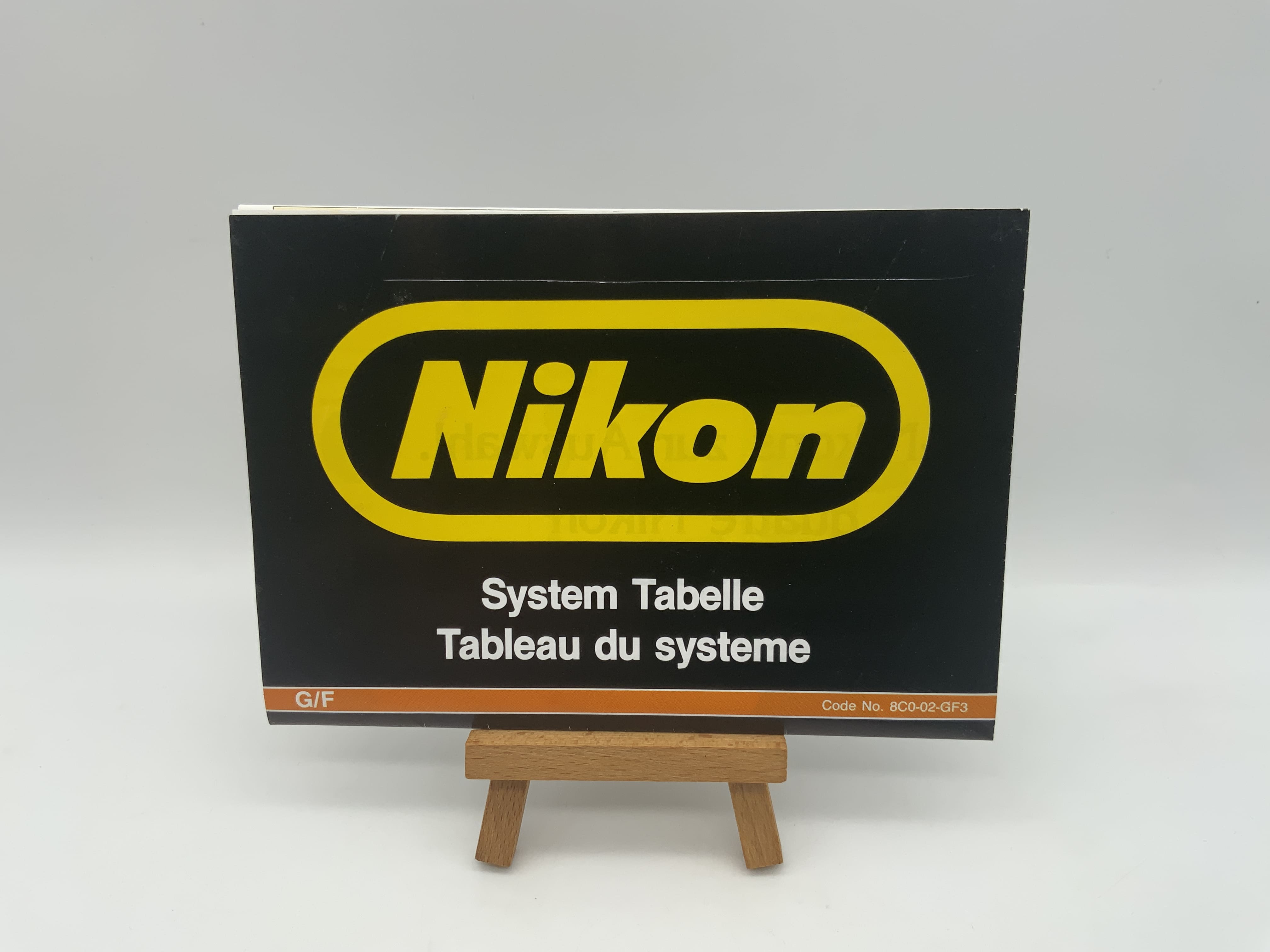 Nikon System Tabelle Zeitschrift Deutsch
