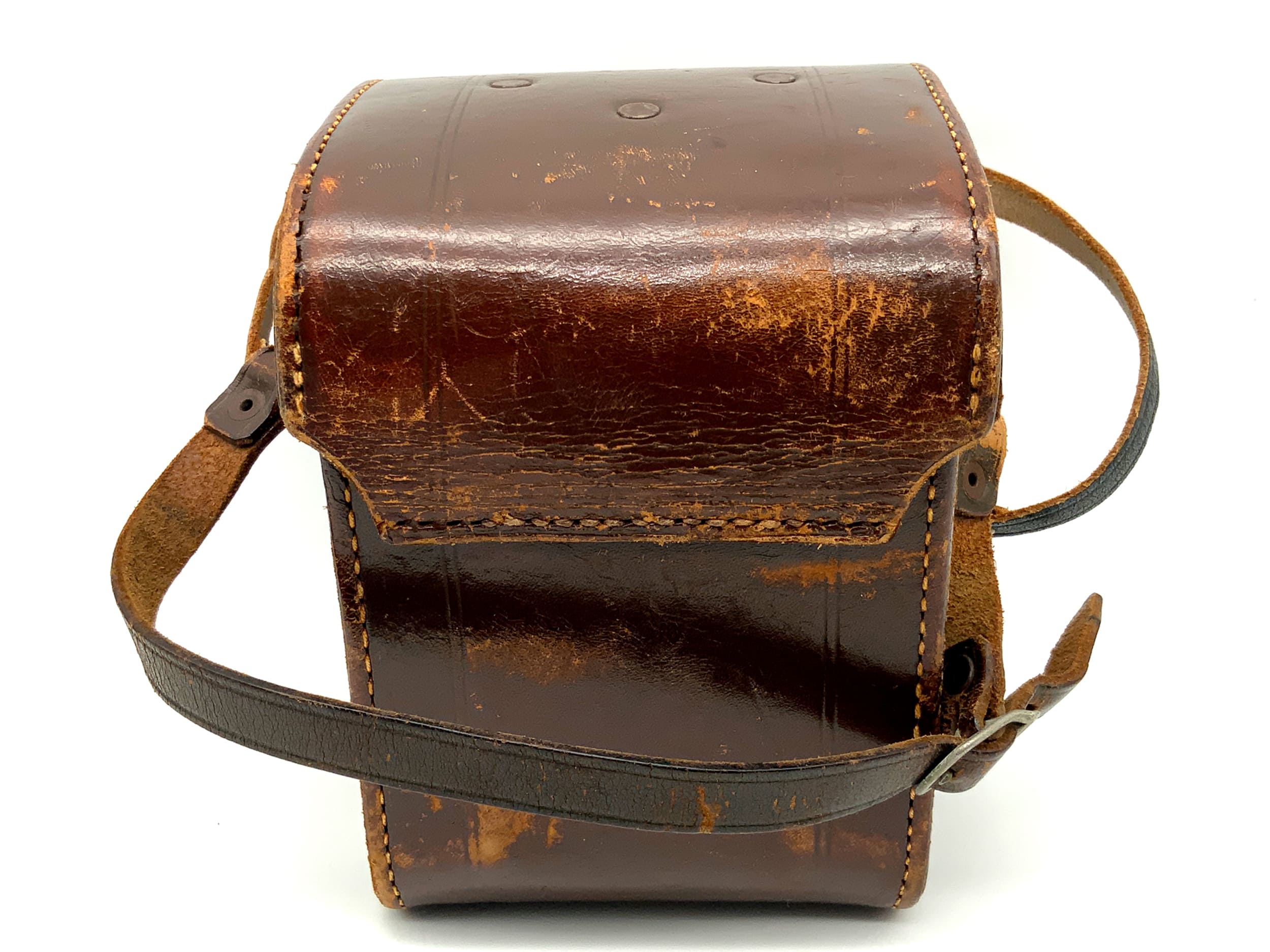 Rollei Bereitschaftstasche braun Ledertasche !stark gebraucht! Fototasche