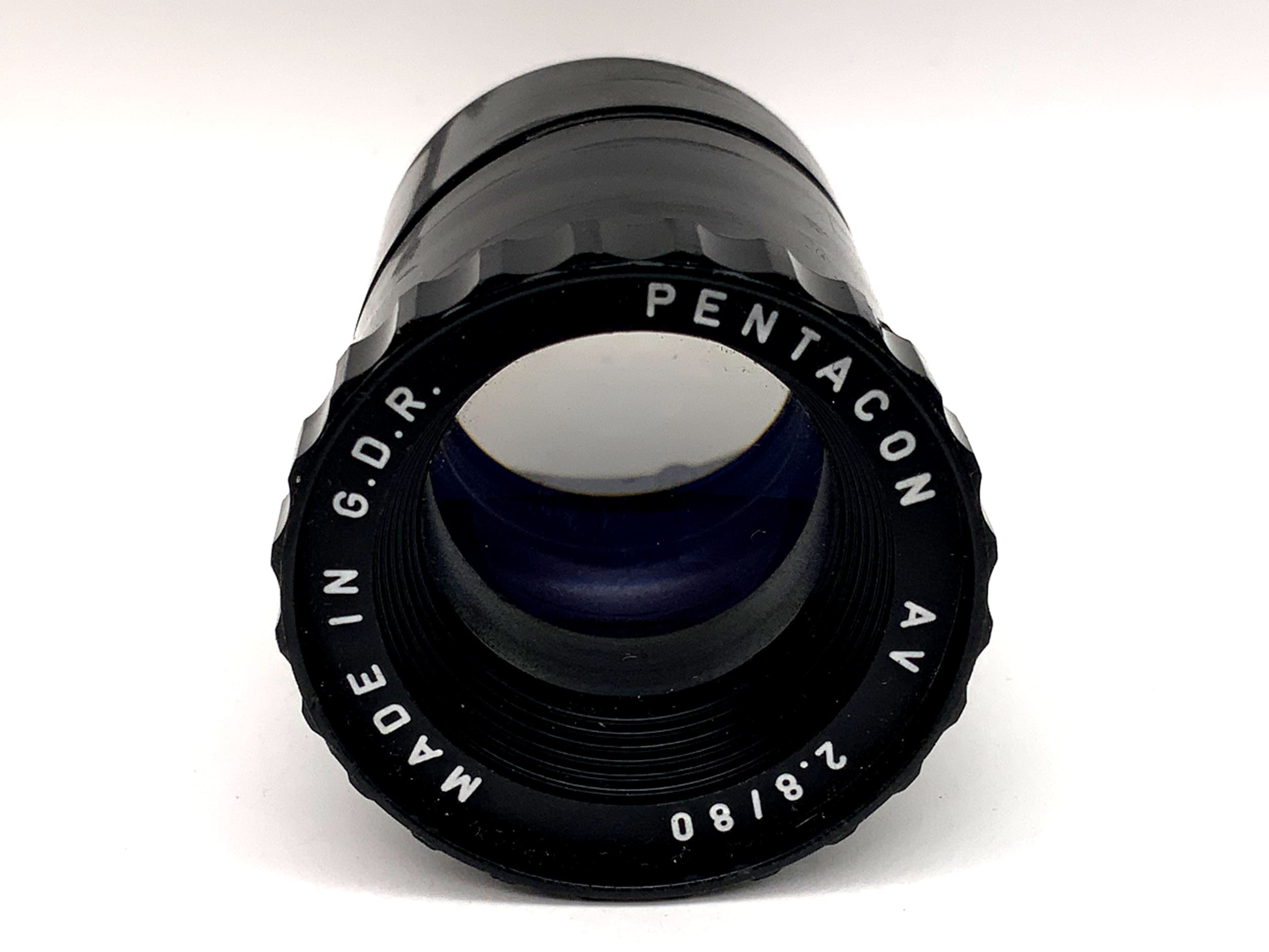 Pentacon 80mm 1:2.8 Projektorlinse AV Lens Linse (Schneckengewinde)