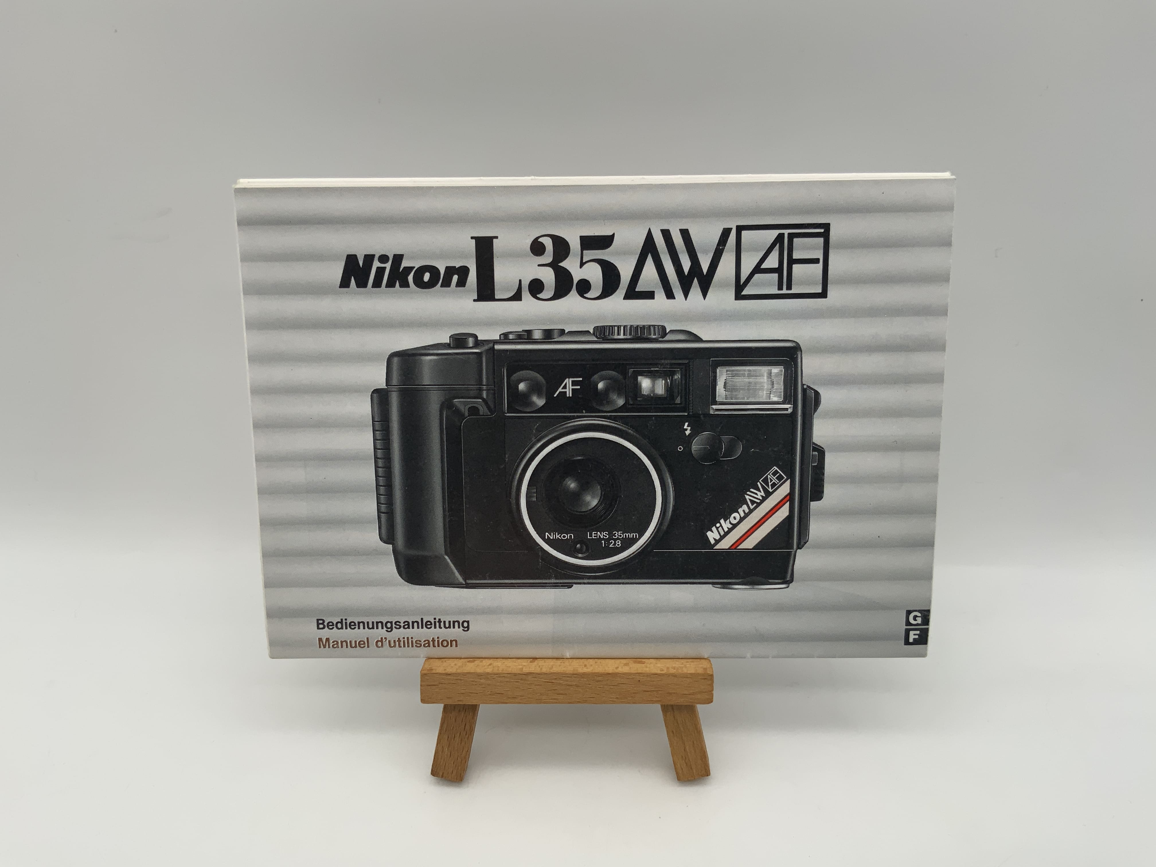 Nikon L35AW AF Gebrauchsanweisung Bedienungsanleitung Deutsch