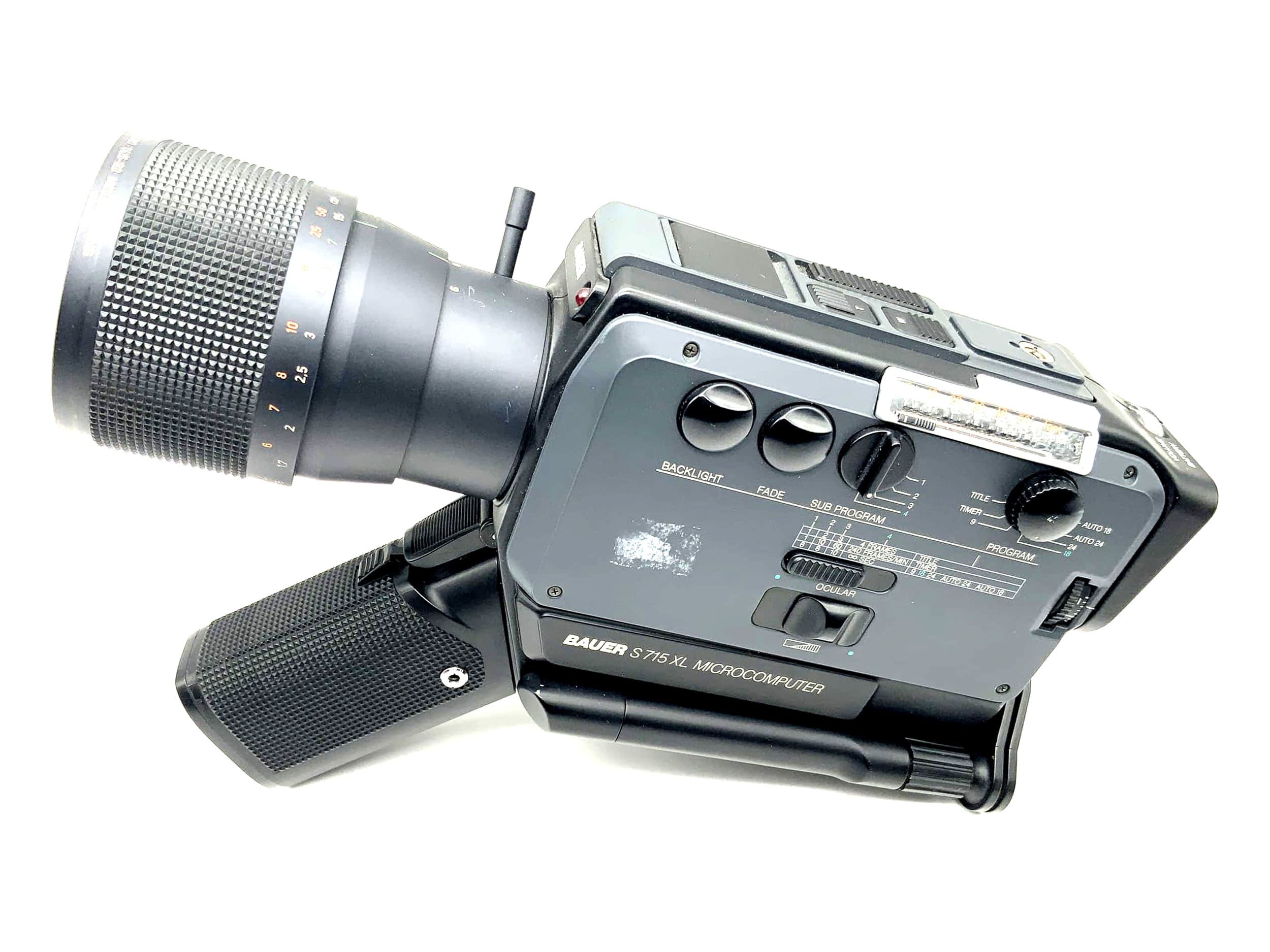 Bauer S 715 XL Filmkamera Microcomputer Super 8 Kamera movie camera