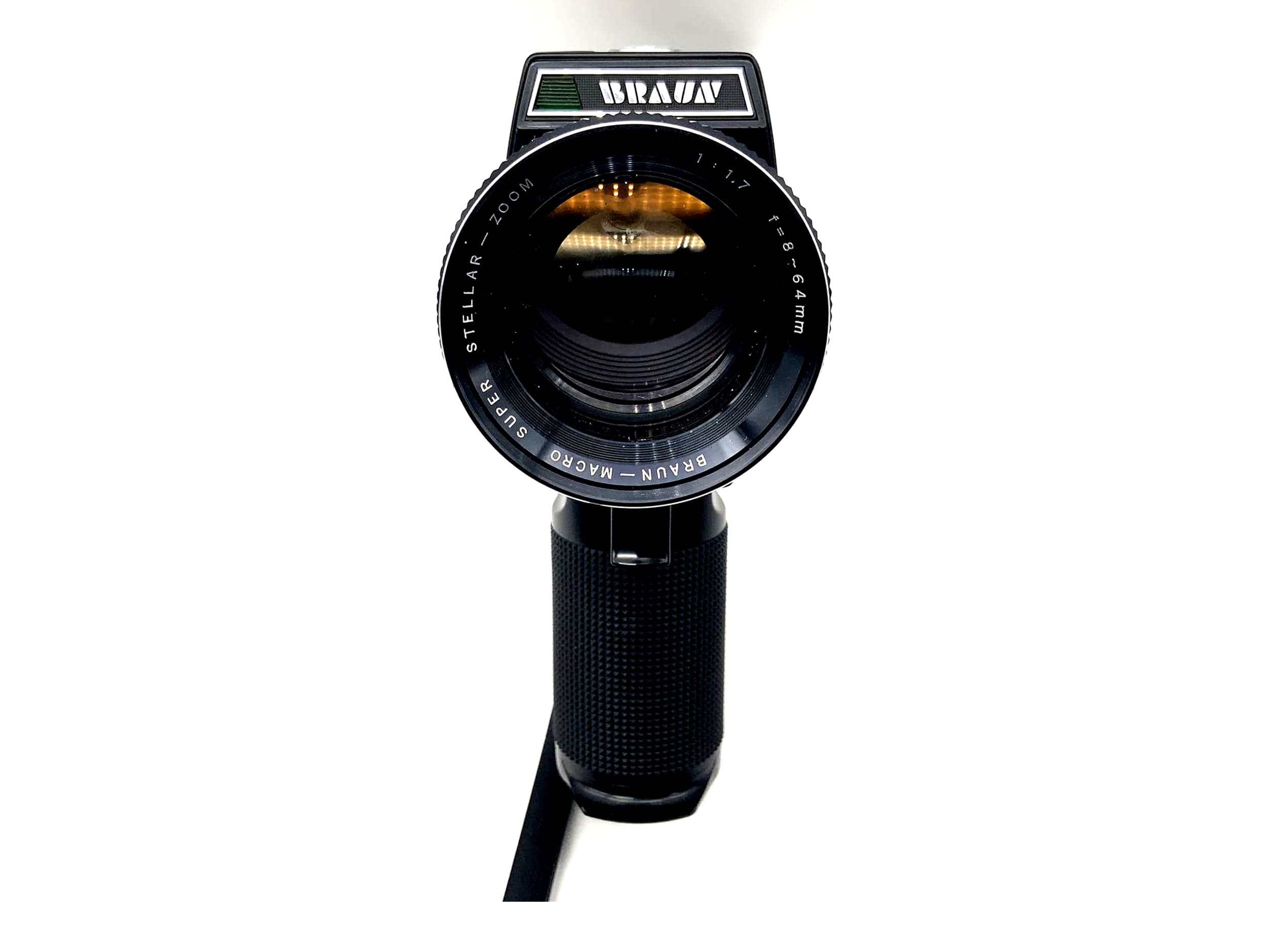 Braun MZ 864 Filmkamera Macro Stellar Zoom 1.7 8-64 Super 8 Kamera movie camera