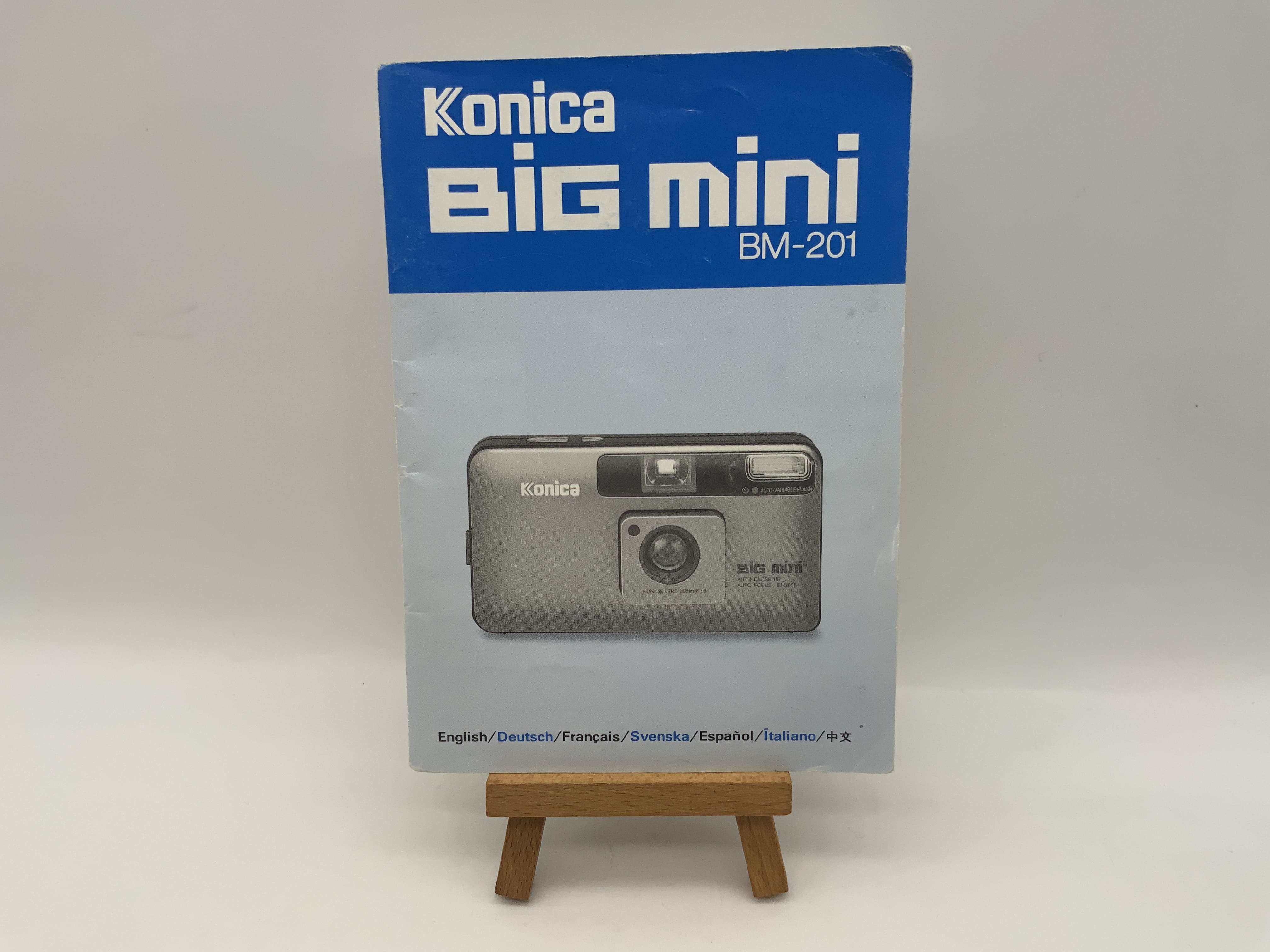 Konica BM-201 Big mini Bedienungsanleitung Deutsch