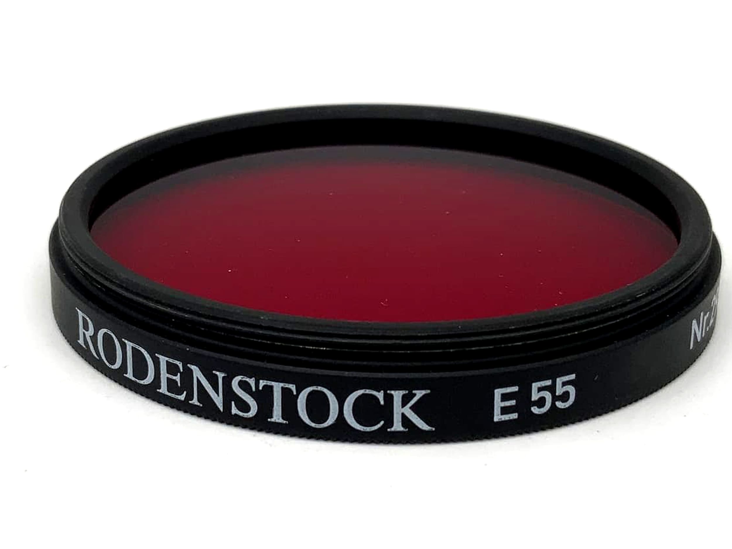 Rodenstock Farbfilter Nr.29/10x Rot Red Filter 55mm Kreisförmig M55