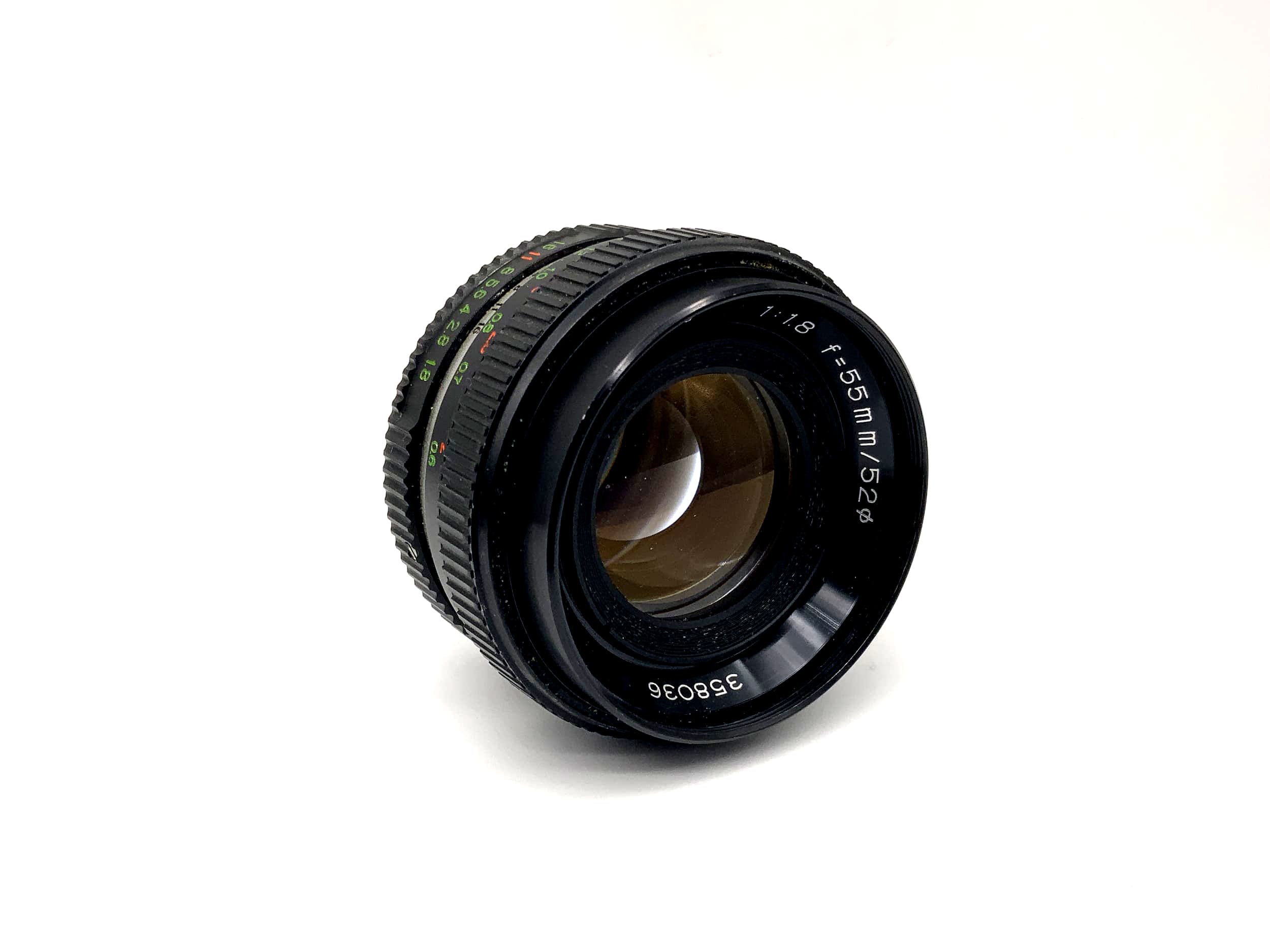 Exakta 55mm 1:1.8 Objektiv Exaktar Auto Kamera Camera Lens (M42)